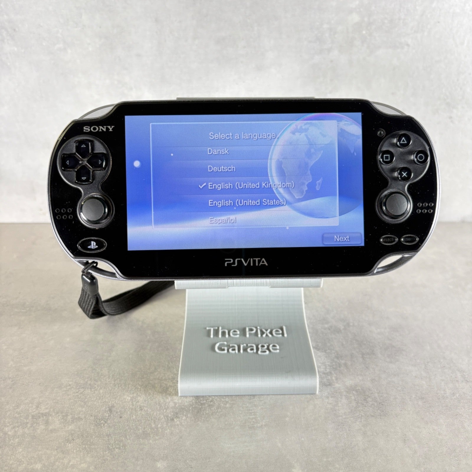 Sony PS VITA OLED PCH-1004 Nero  Console + Caricatore