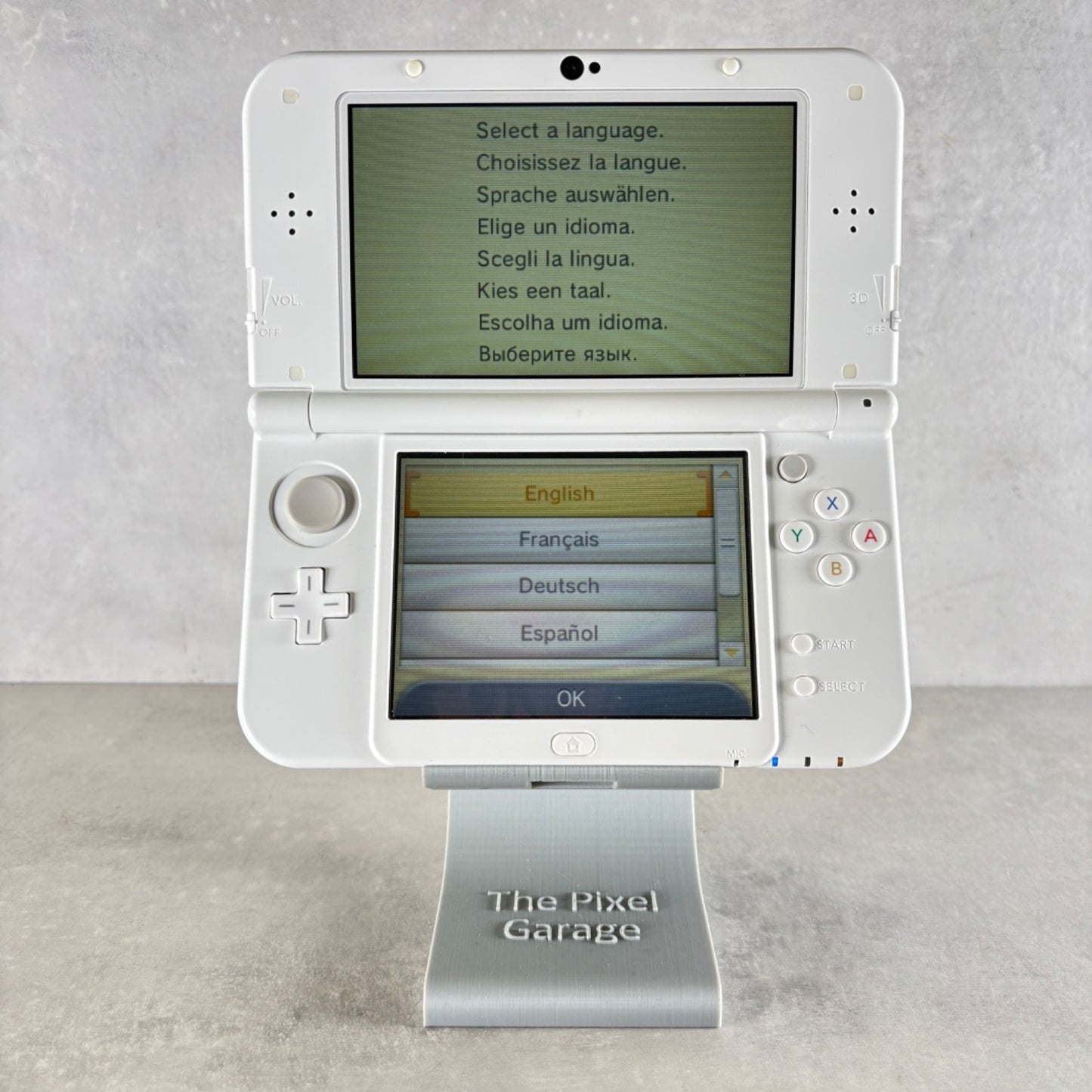 NEW NINTENDO 3DS XL CONSOLE Bianco + Caricatore