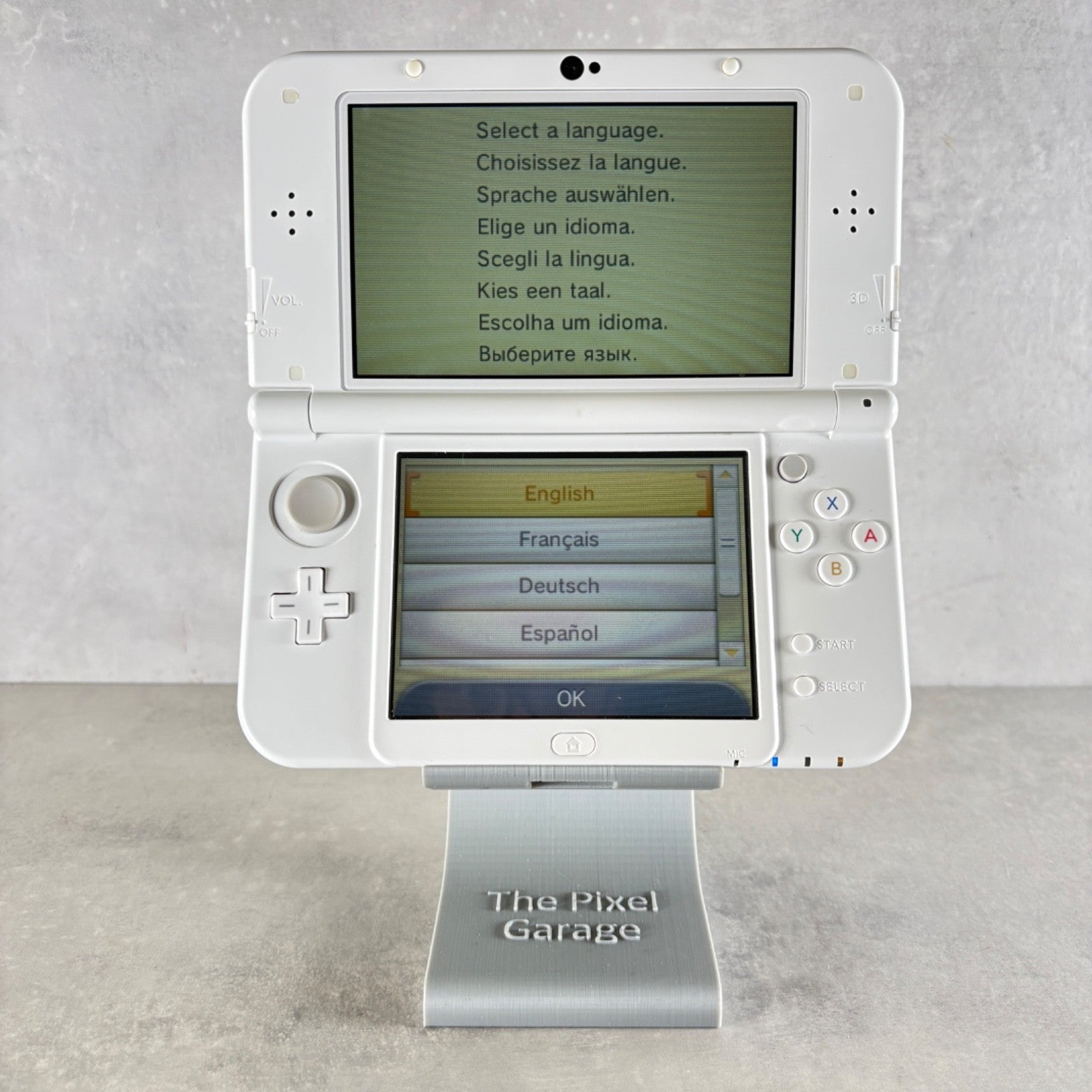 NEW NINTENDO 3DS XL CONSOLE Bianco + Caricatore