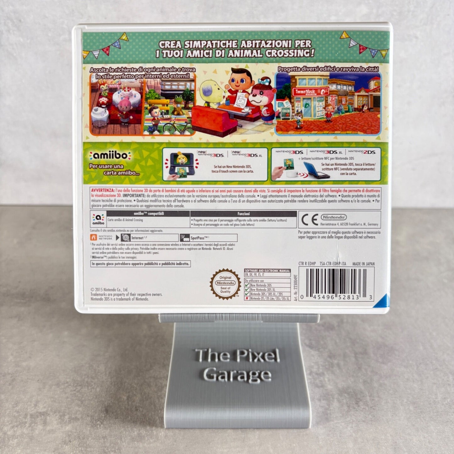 ANIMAL CROSSING HAPPY HOME DESIGNER PER NINTENDO 3DS ITA Completo