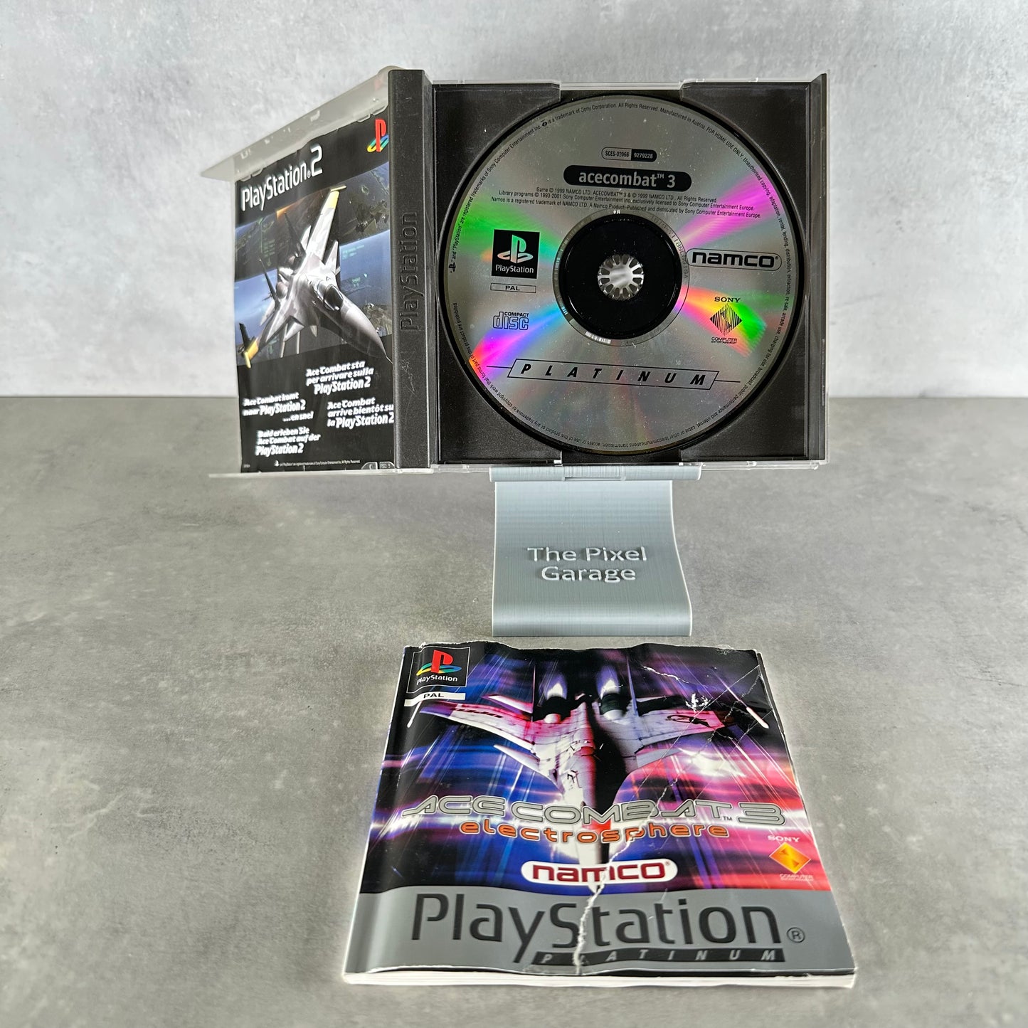 Ace Combat 3: Electrosphere – PS1 – Originale – Copertina e Libretto Inclusi – Multilingua