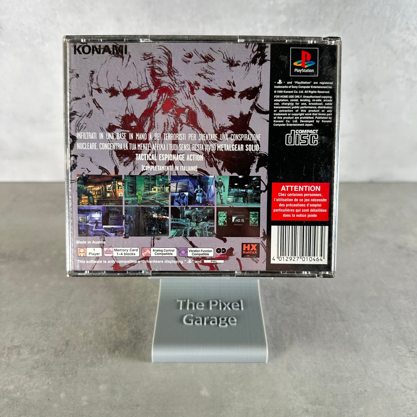 Metal Gear Solid – PS1 – Versione Italiana
