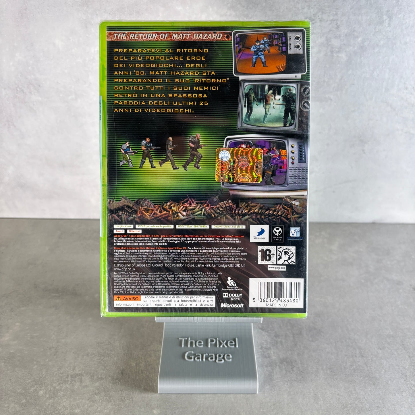 Eat Lead: The Return of Matt Hazard – Xbox 360 – NUOVO e SIGILLATO – Versione Italiana