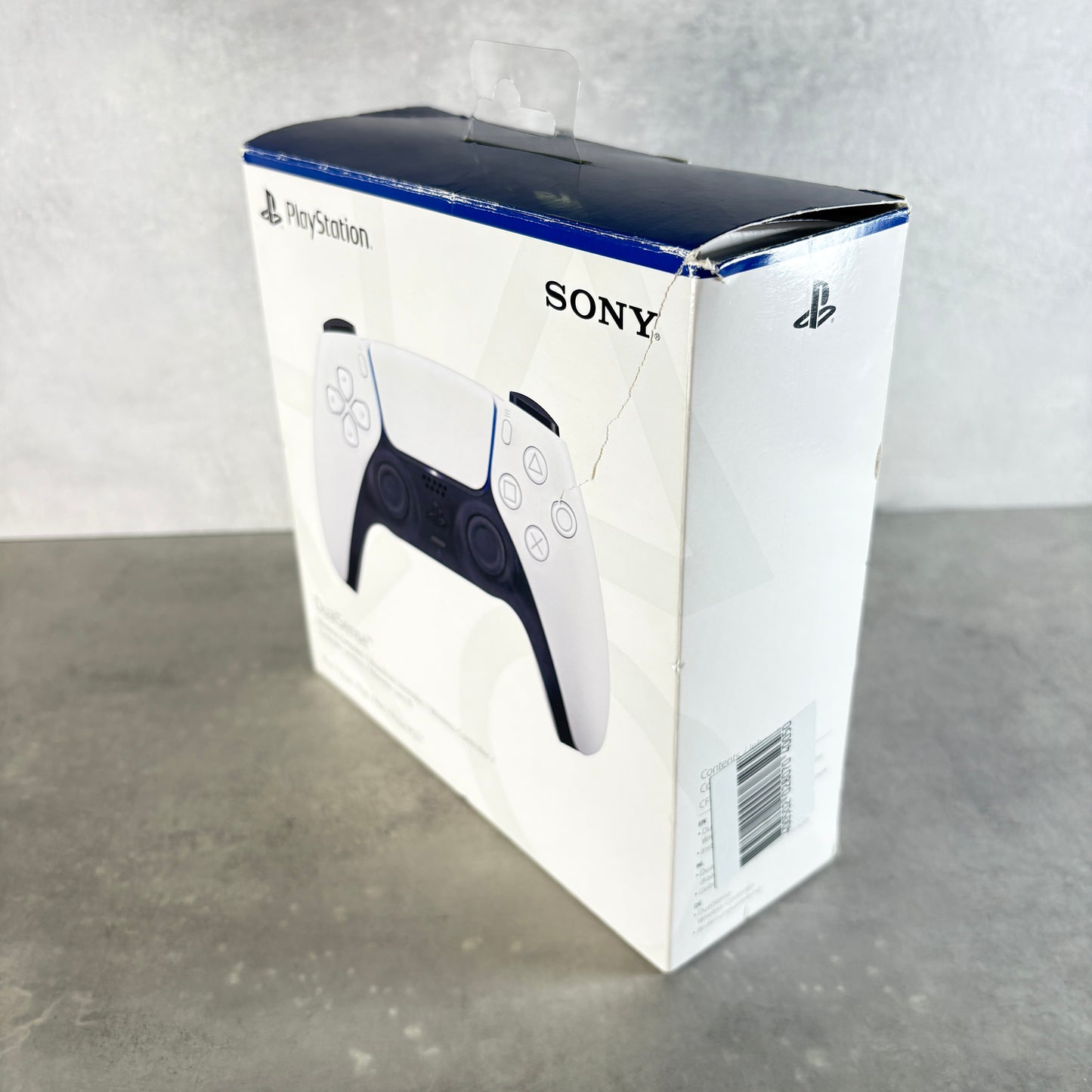 Controller Sony DualSense PS5 – Bianco – Con Scatola Originale e Cavo di Ricarica