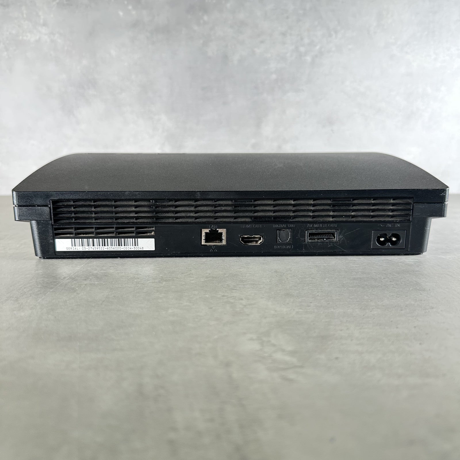 PLAYSTATION 3 SLIM CONSOLE 160 GB Nera + Cavi