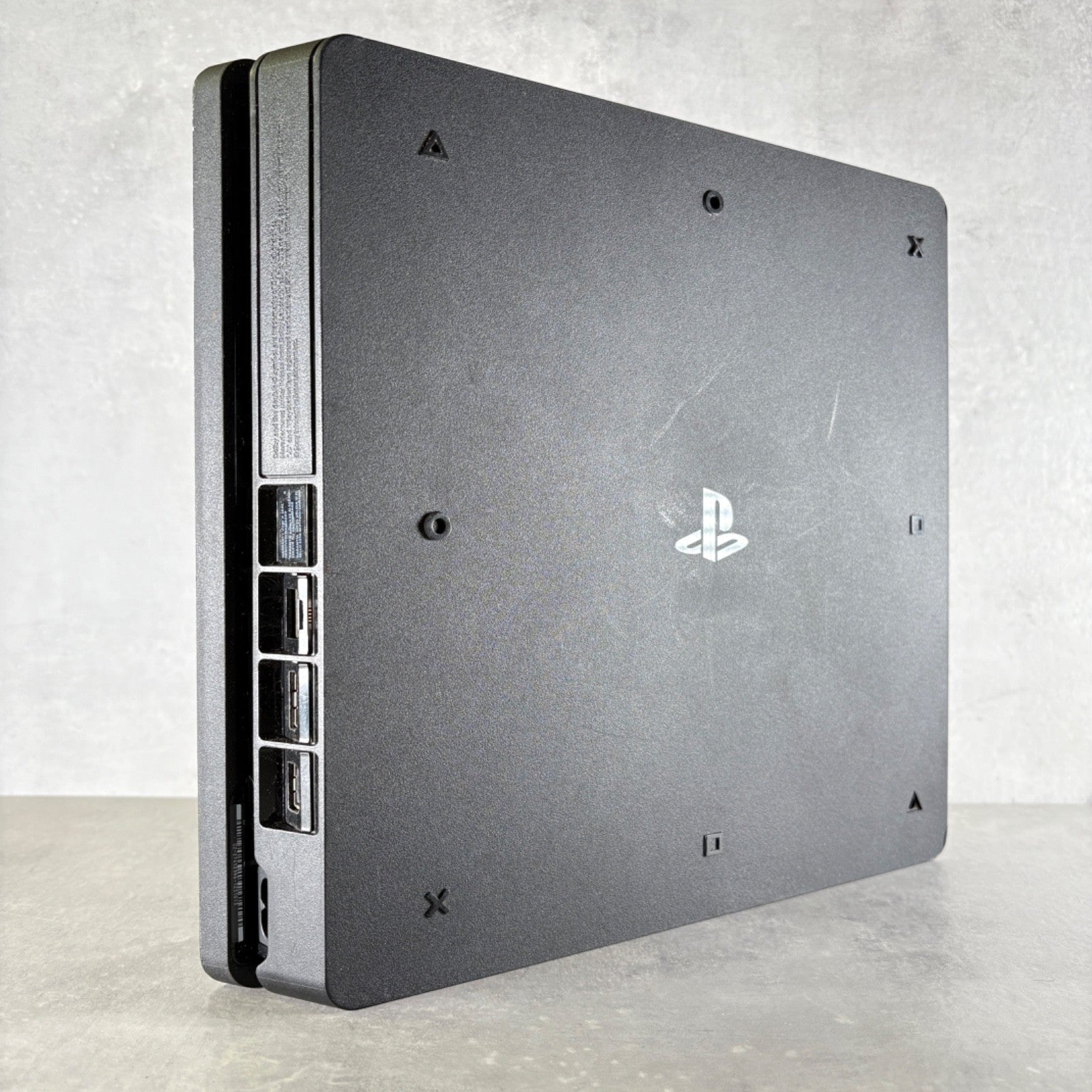 CONSOLE PLAYSTATION 4 SLIM PS4 Nero 500Gb + Cavi —FIRMWARE 12.50—