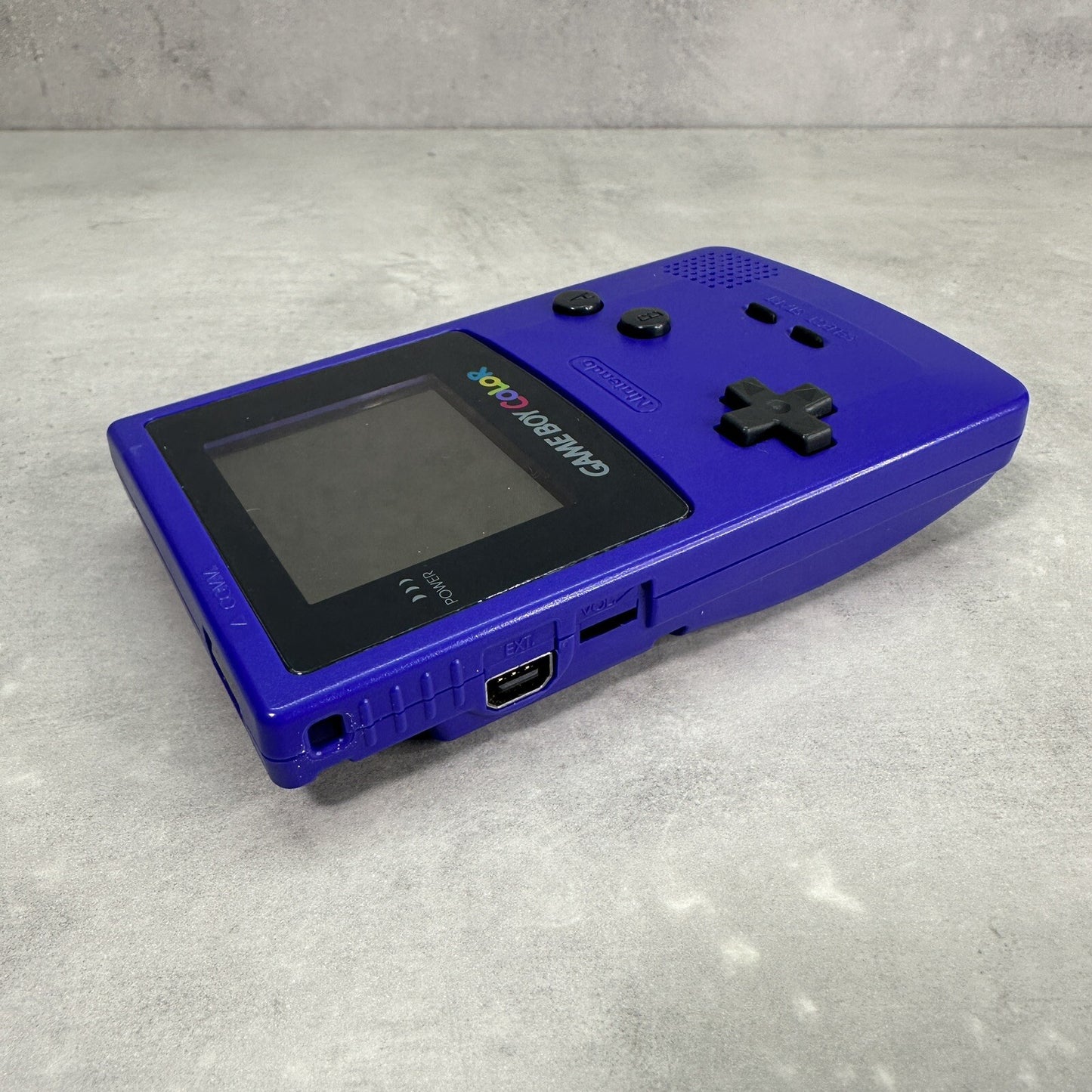 NINTENDO GAME BOY COLOR GBC Jap Viola CONSOLE COMPLETA di Scatola
