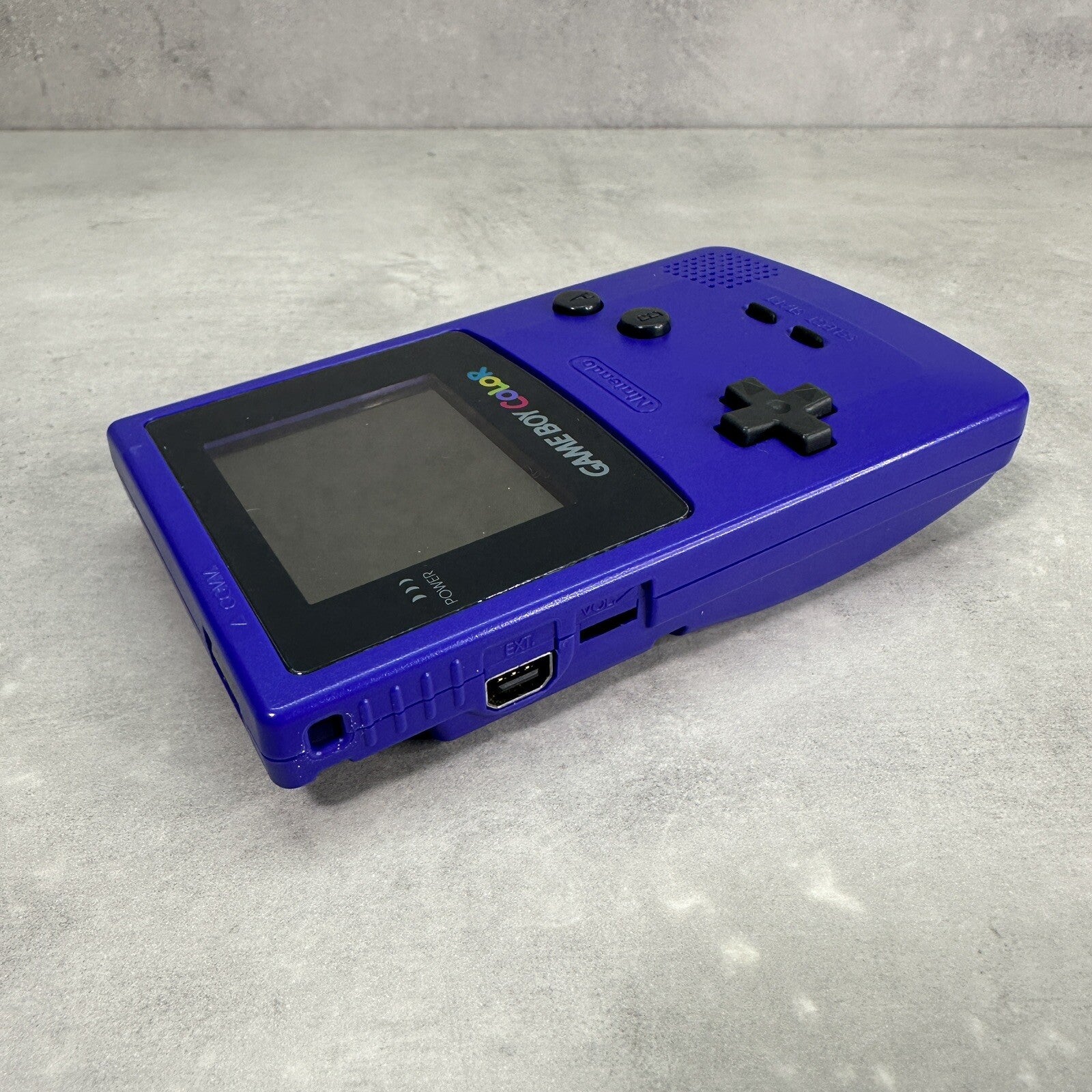 NINTENDO GAME BOY COLOR GBC Jap Viola CONSOLE COMPLETA di Scatola