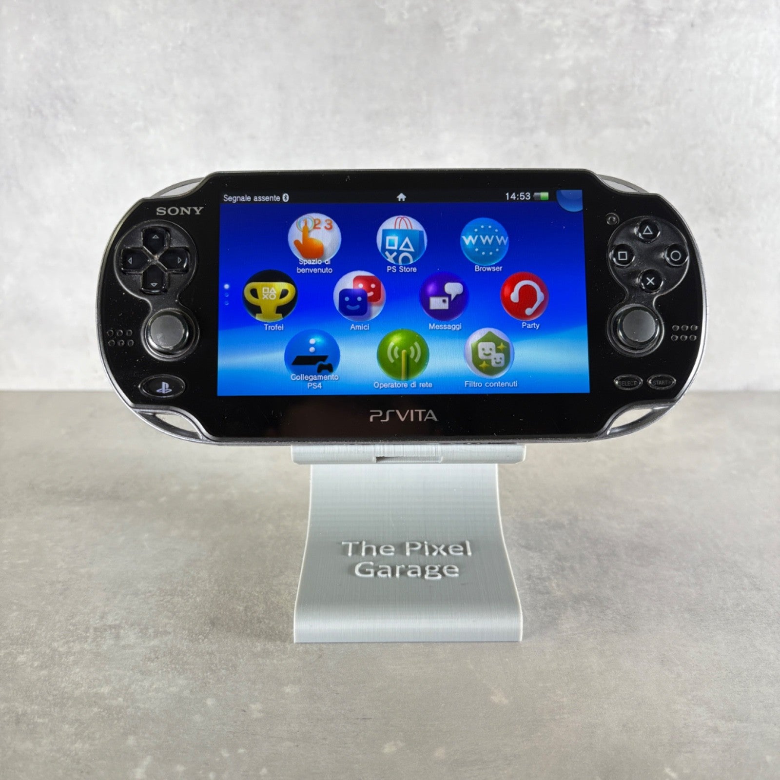 Sony PS VITA OLED PCH-1104 CONSOLE Nero + Caricatore