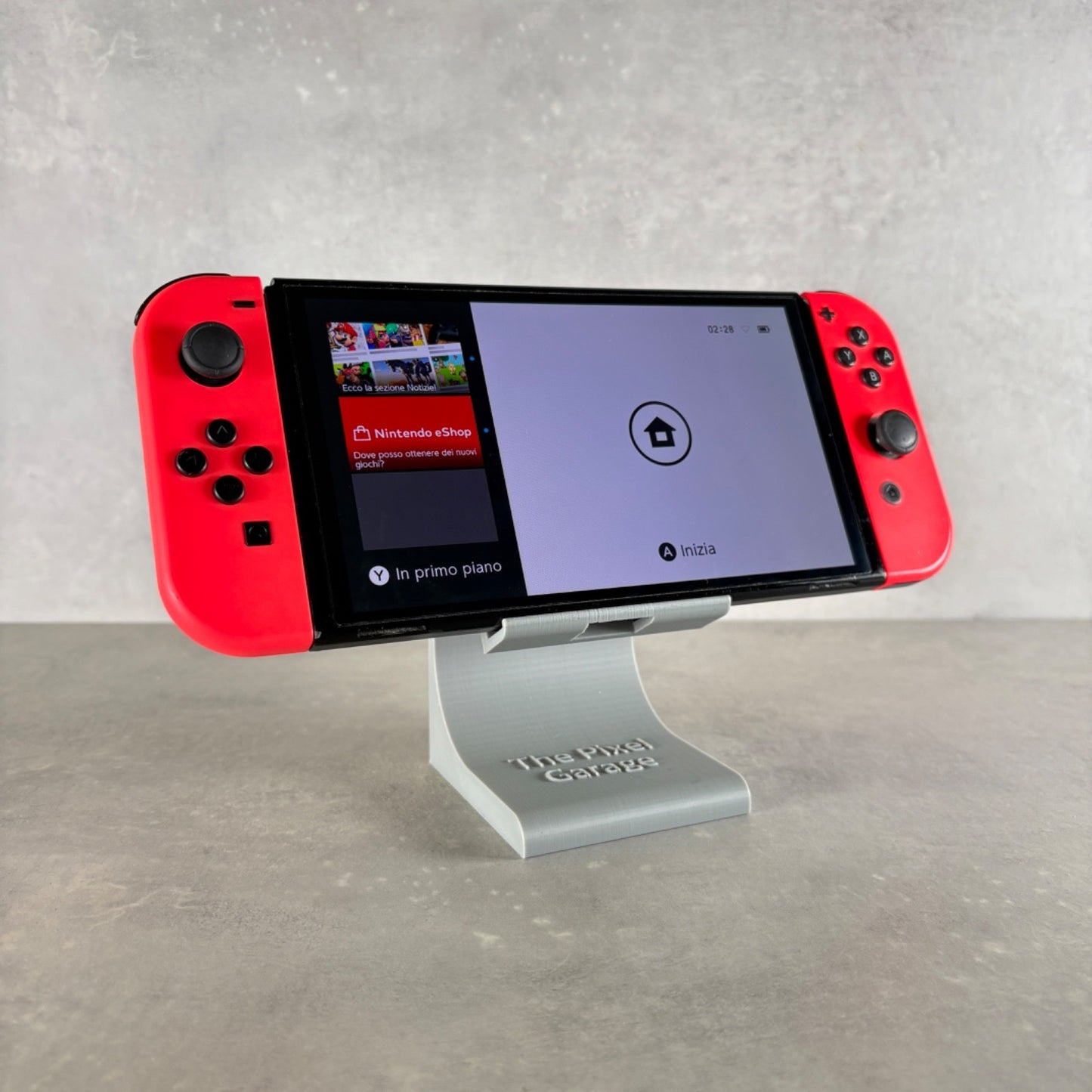 NINTENDO SWITCH OLED Rosso CONSOLE COMPLETA Di Tutto + Scatola E Accessori