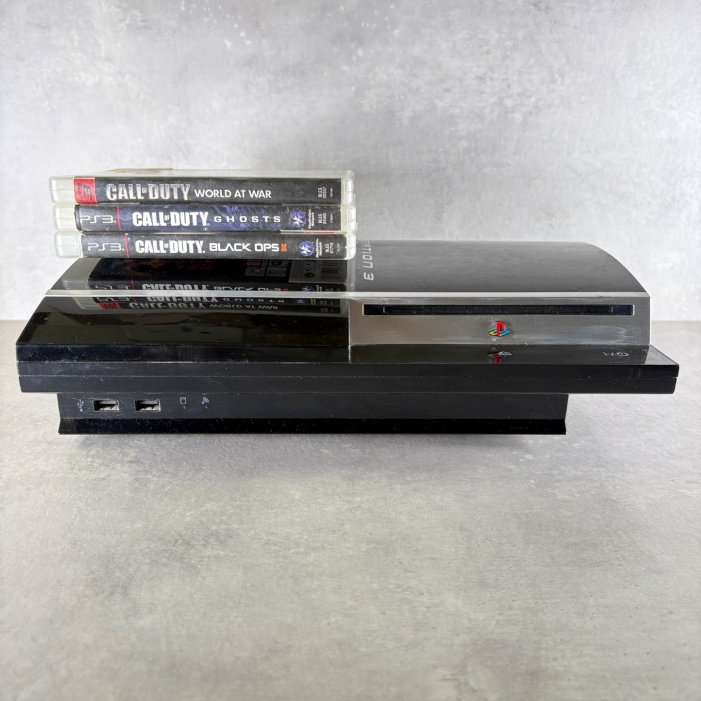 PLAYSTATION 3 CONSOLE mod. CECHK04 80 GB Nero Sony PS3 Con Cavo +Giochi