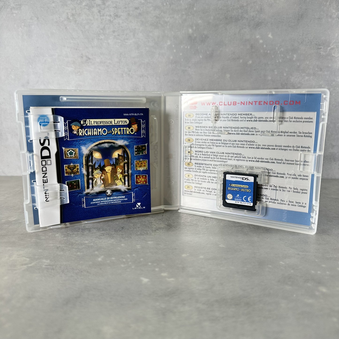 IL PROFESSOR LAYTON E IL RICHIAMO DELLO SPETTRO NINTENDO DS ITA Completo