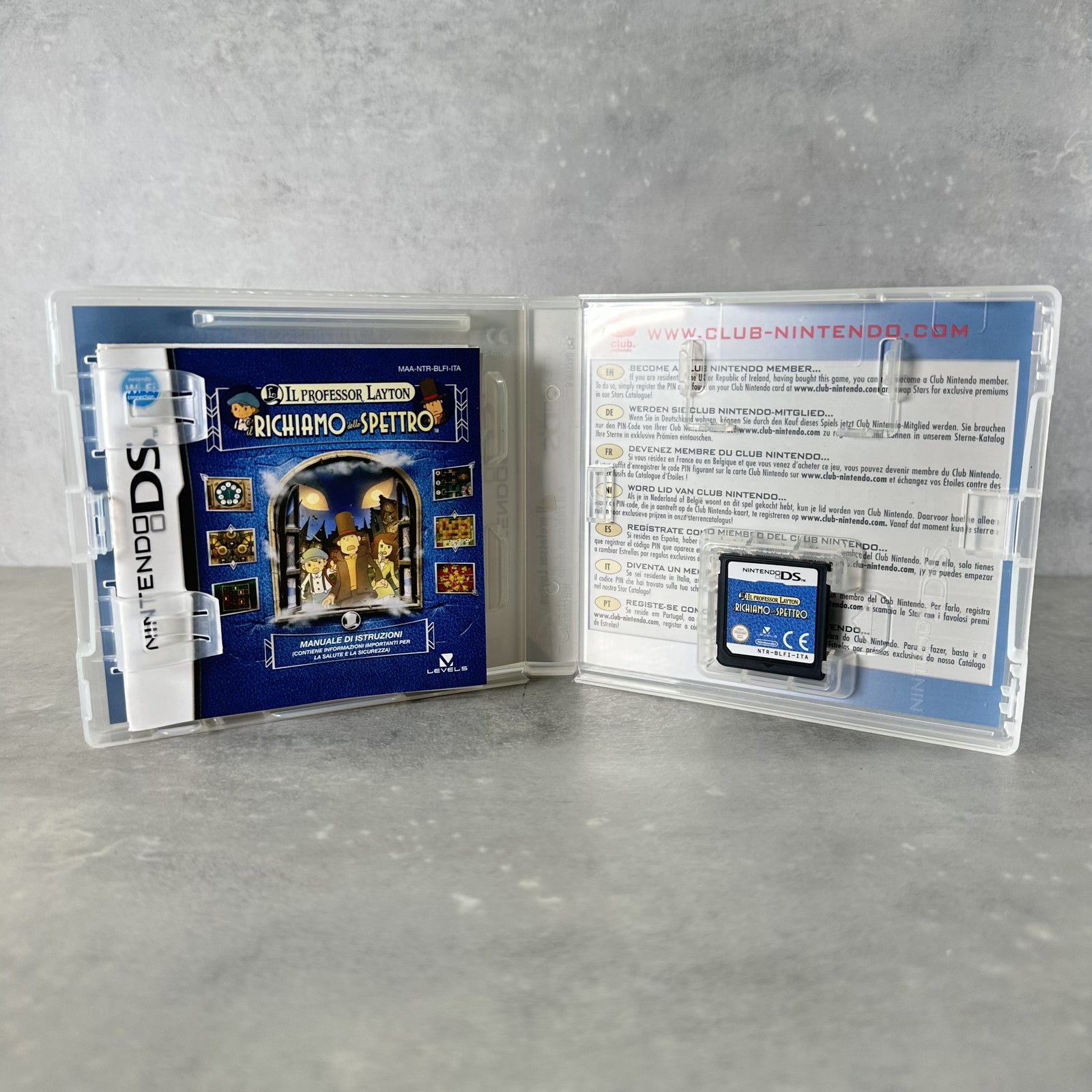 IL PROFESSOR LAYTON E IL RICHIAMO DELLO SPETTRO NINTENDO DS ITA Completo
