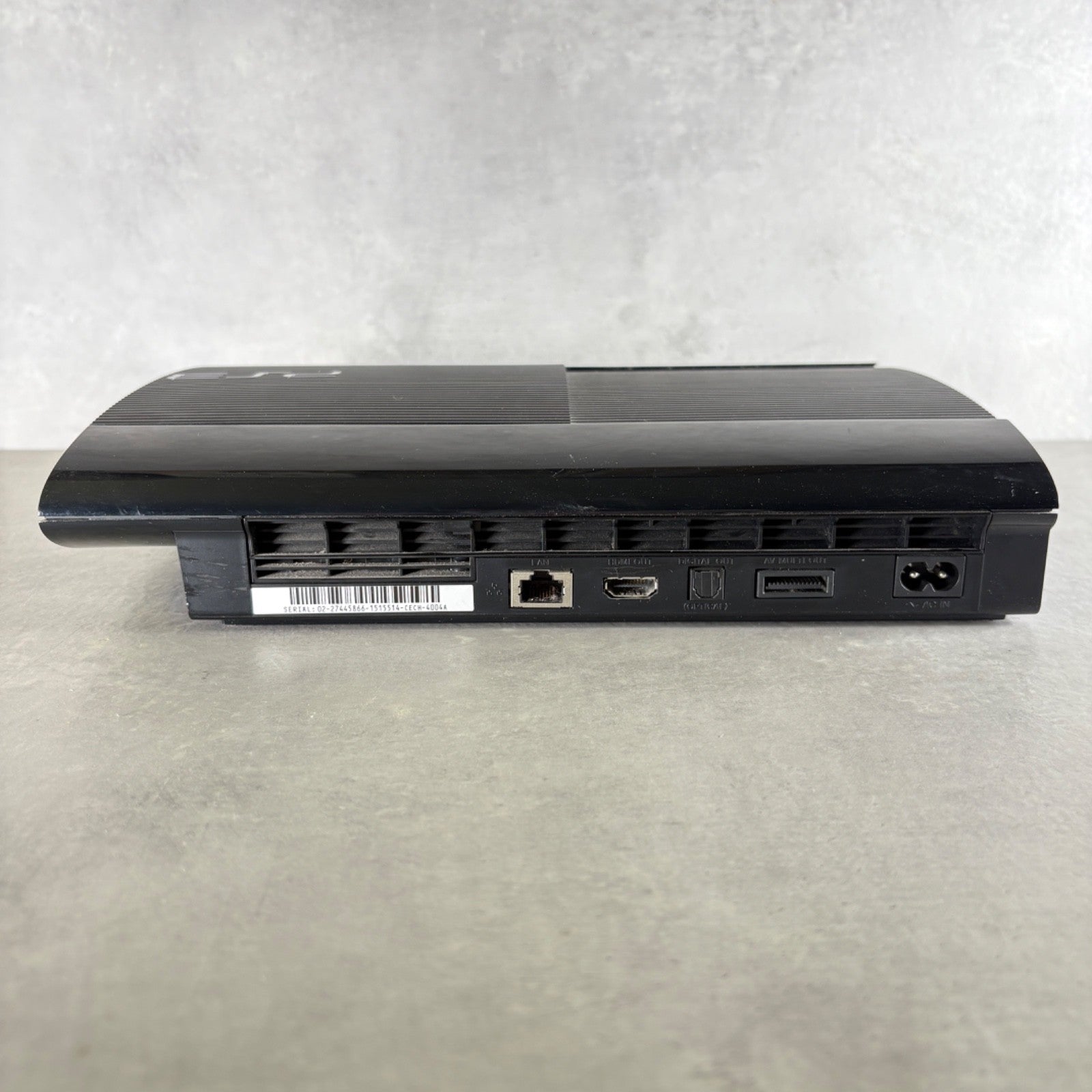 CONSOLE PS3 SUPER SLIM PLAYSTATION 3 SONY 12GB PAL COMPLETA con SCATOLA + Cavi