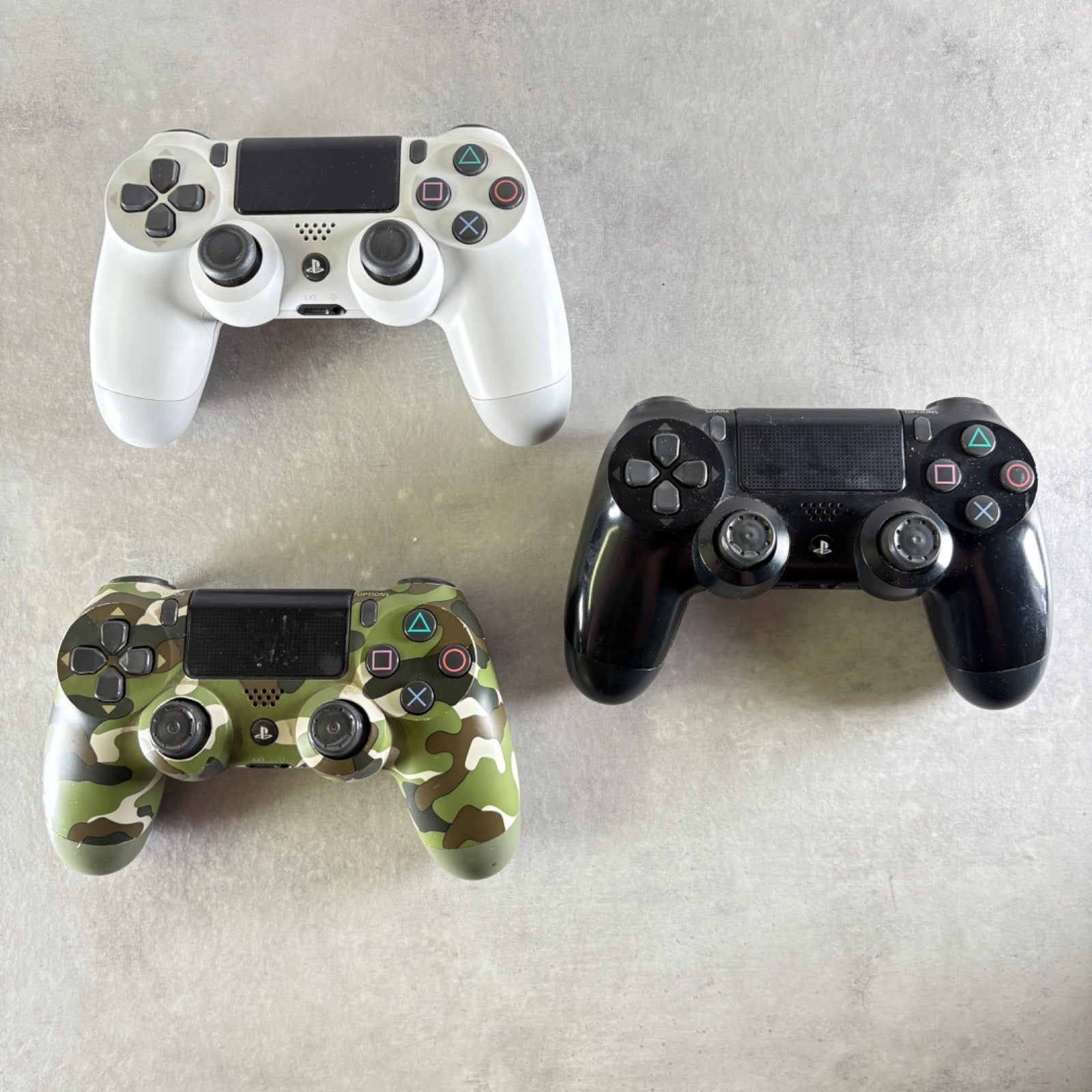 Lotto 3 CONTROLLER PLAYSTATION 4 PS4 DualShock 4 Sony LEGGERE DESCRIZIONE