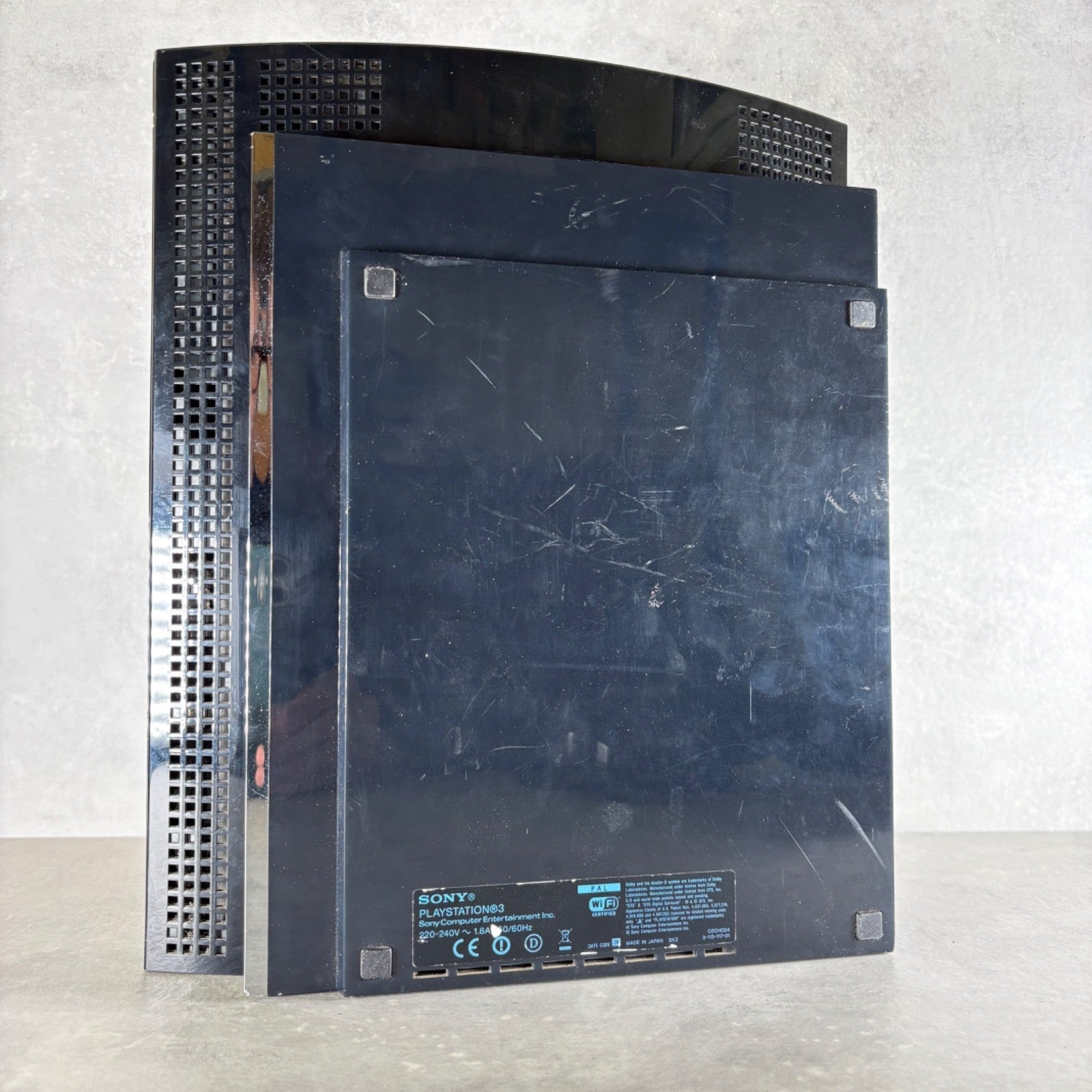 PLAYSTATION 3 RETROCOMPATIBILE Nero Sony PS3 60GB Con Cavi + CONTROLLER