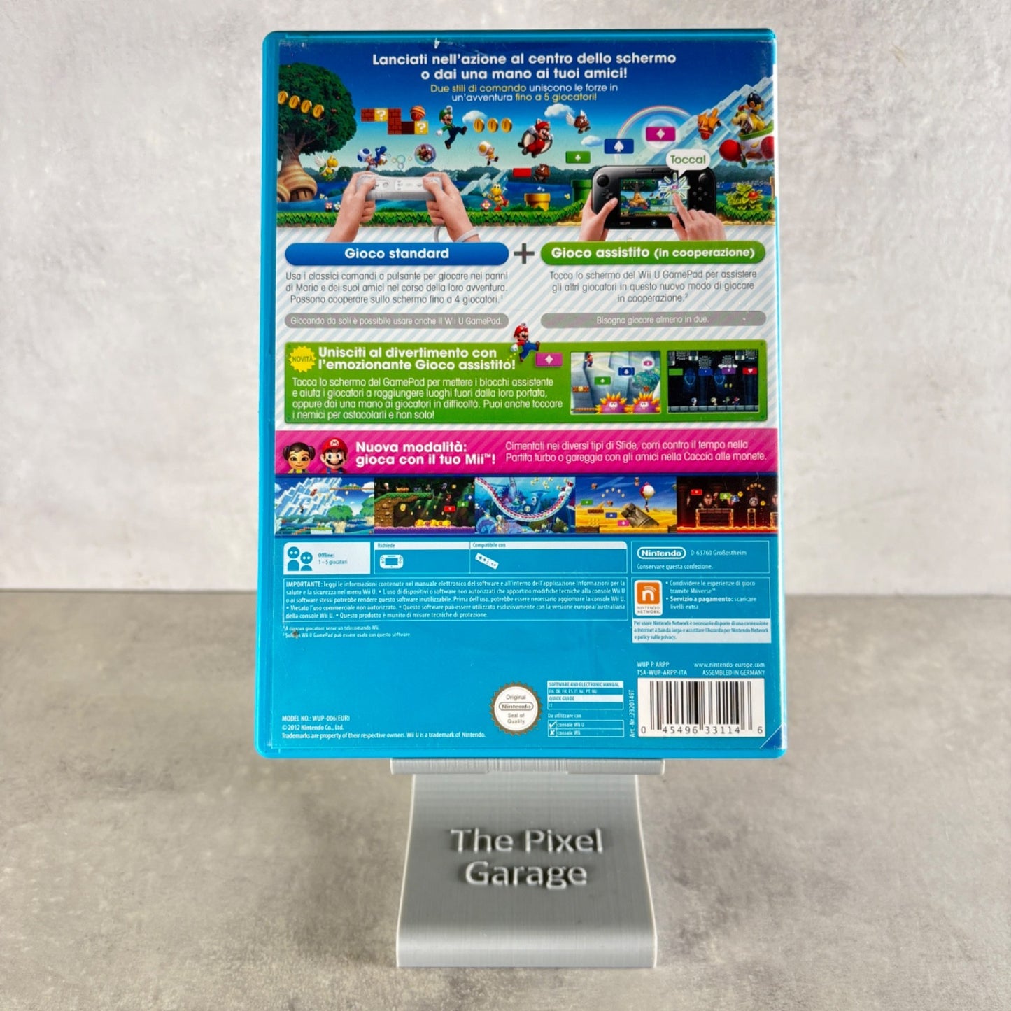 NEW SUPER MARIO BROS. U NINTENDO WII U ITA Completo