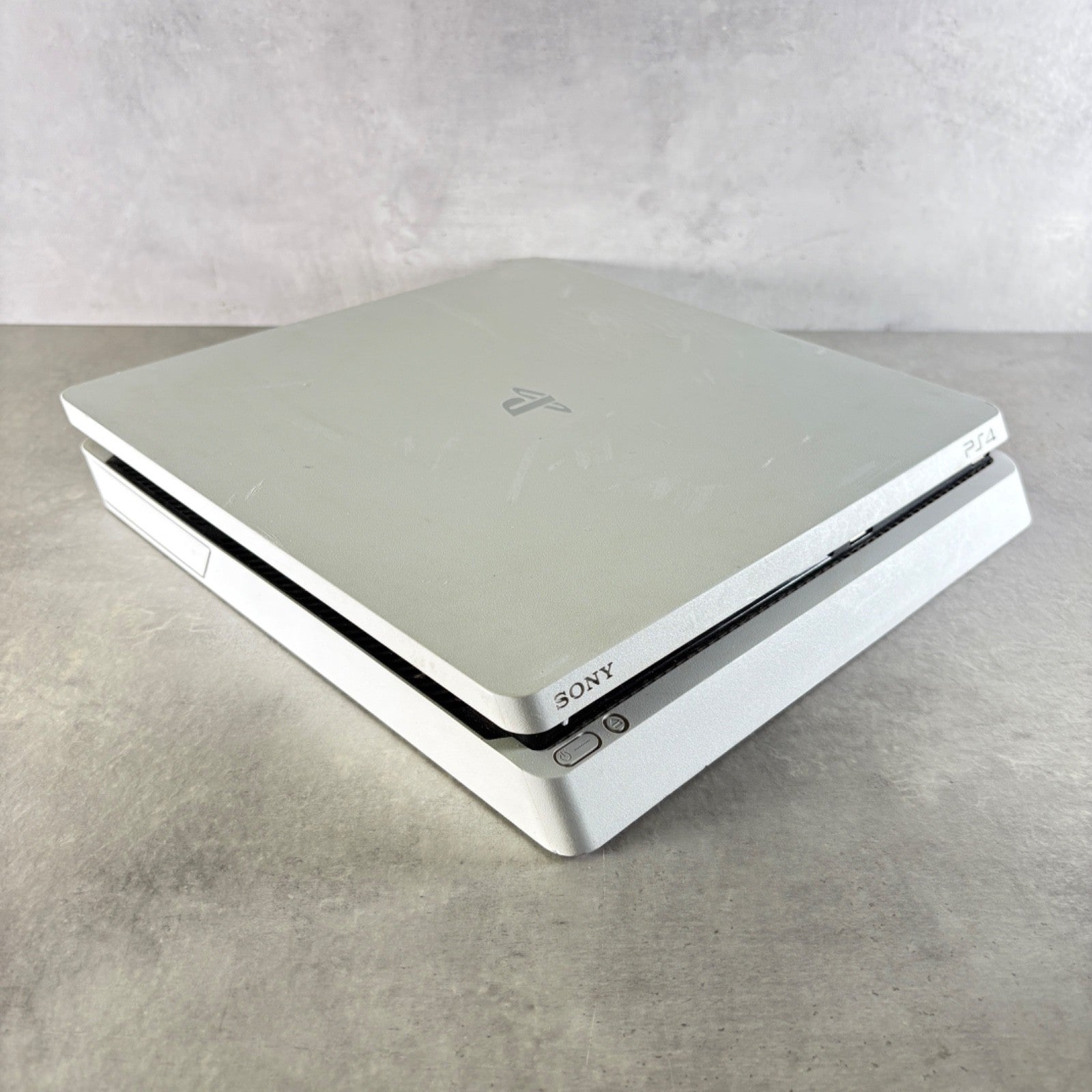 CONSOLE PLAYSTATION 4 SLIM PS4 Bianco 500Gb + Cavi e CONTROLLER —FIRMWARE 12.52—