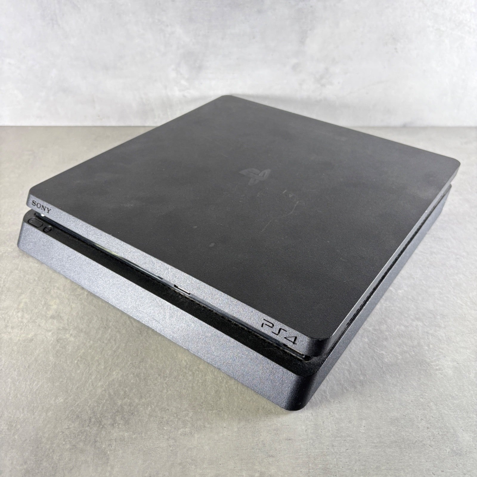 CONSOLE PLAYSTATION 4 SLIM PS4 Nera 500Gb + CONTROLLER e Cavi —FIRMWARE 12.00—