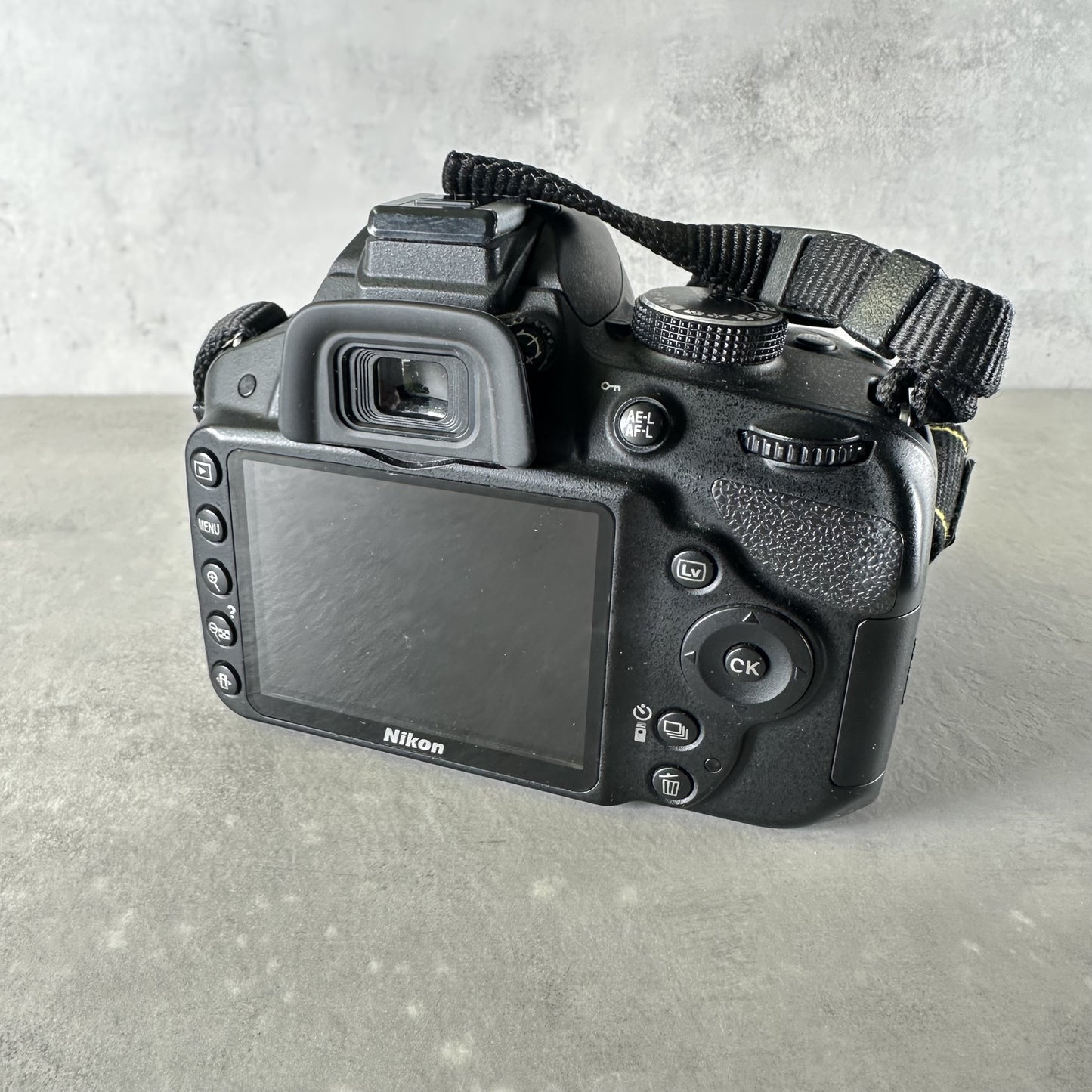 NIKON D3200 FOTOCAMERA Nera Con Scatola NO KIT