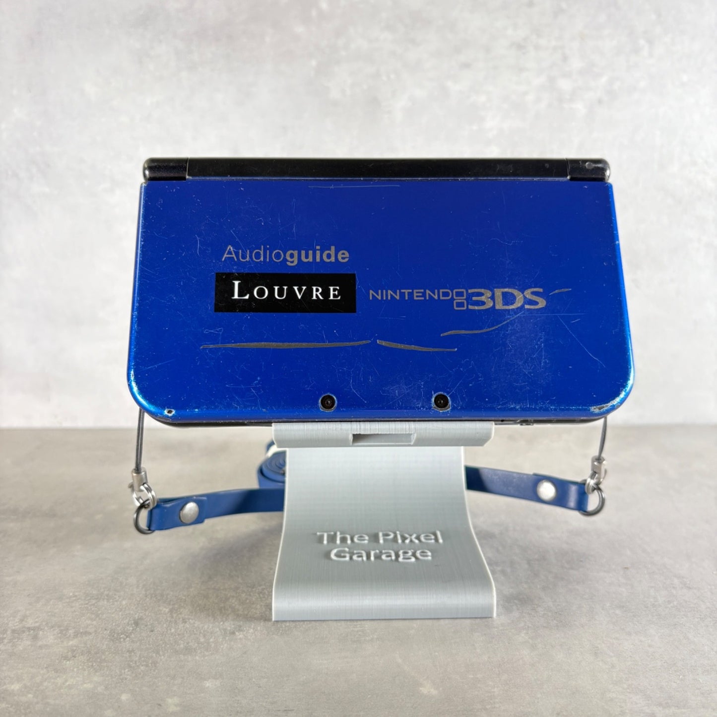 NEW NINTENDO 3DS XL LOUVRE MUSEUM EDITION Audioguida Solo CONSOLE Blu