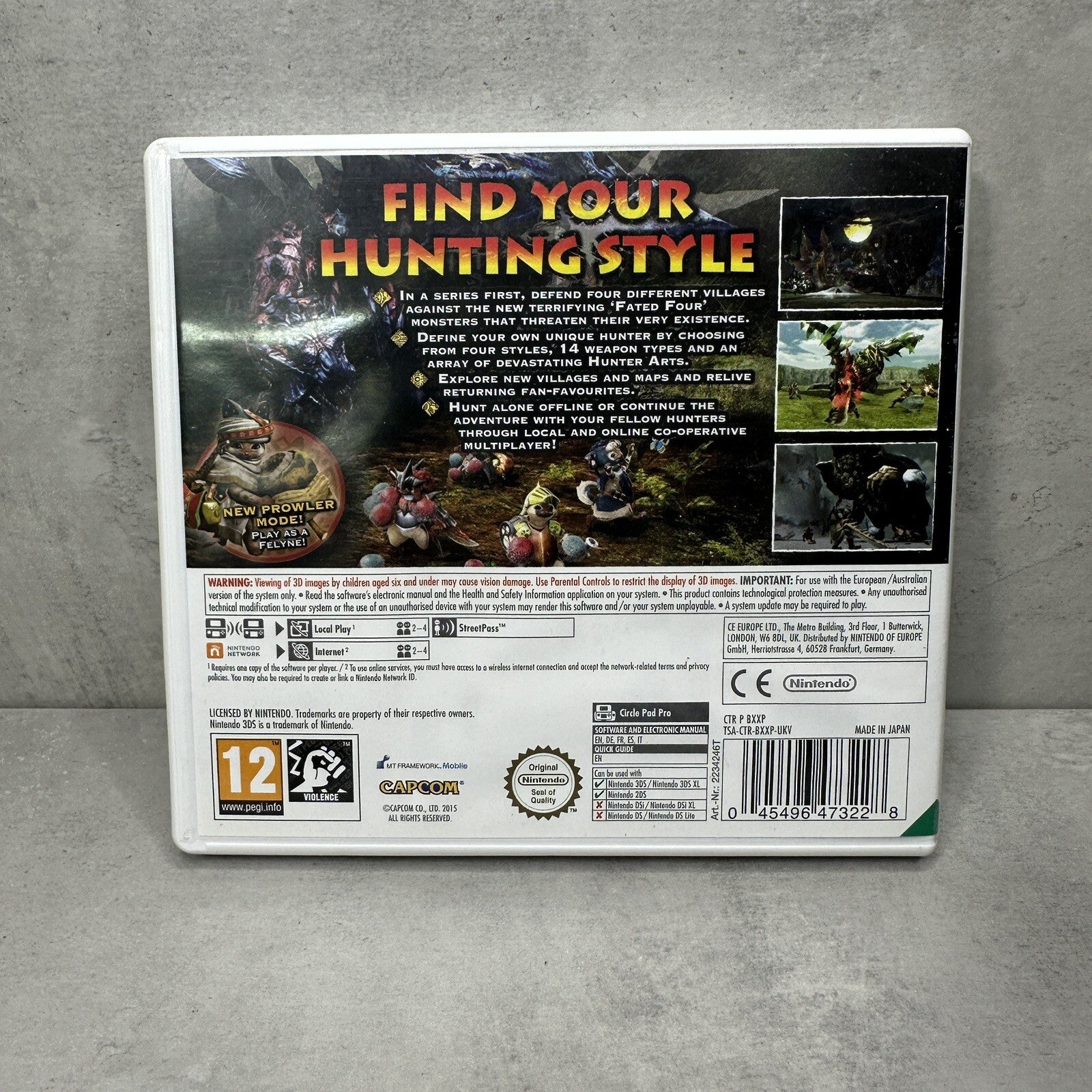 MONSTER HUNTER GENERATIONS NINTENDO 3DS Multilingua🇮🇹 Completo 