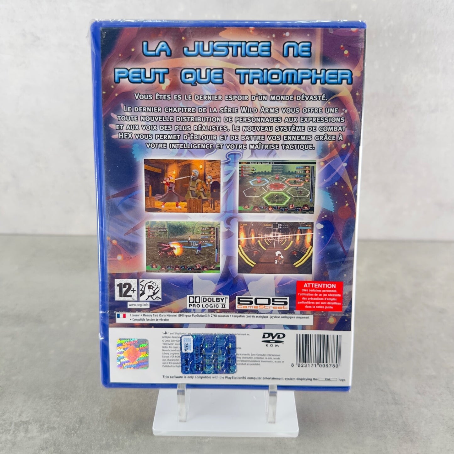 WILD ARMS 4 PLAYSTATION 2 PS2 Videogioco PAL FR Français NUOVO / SEALED