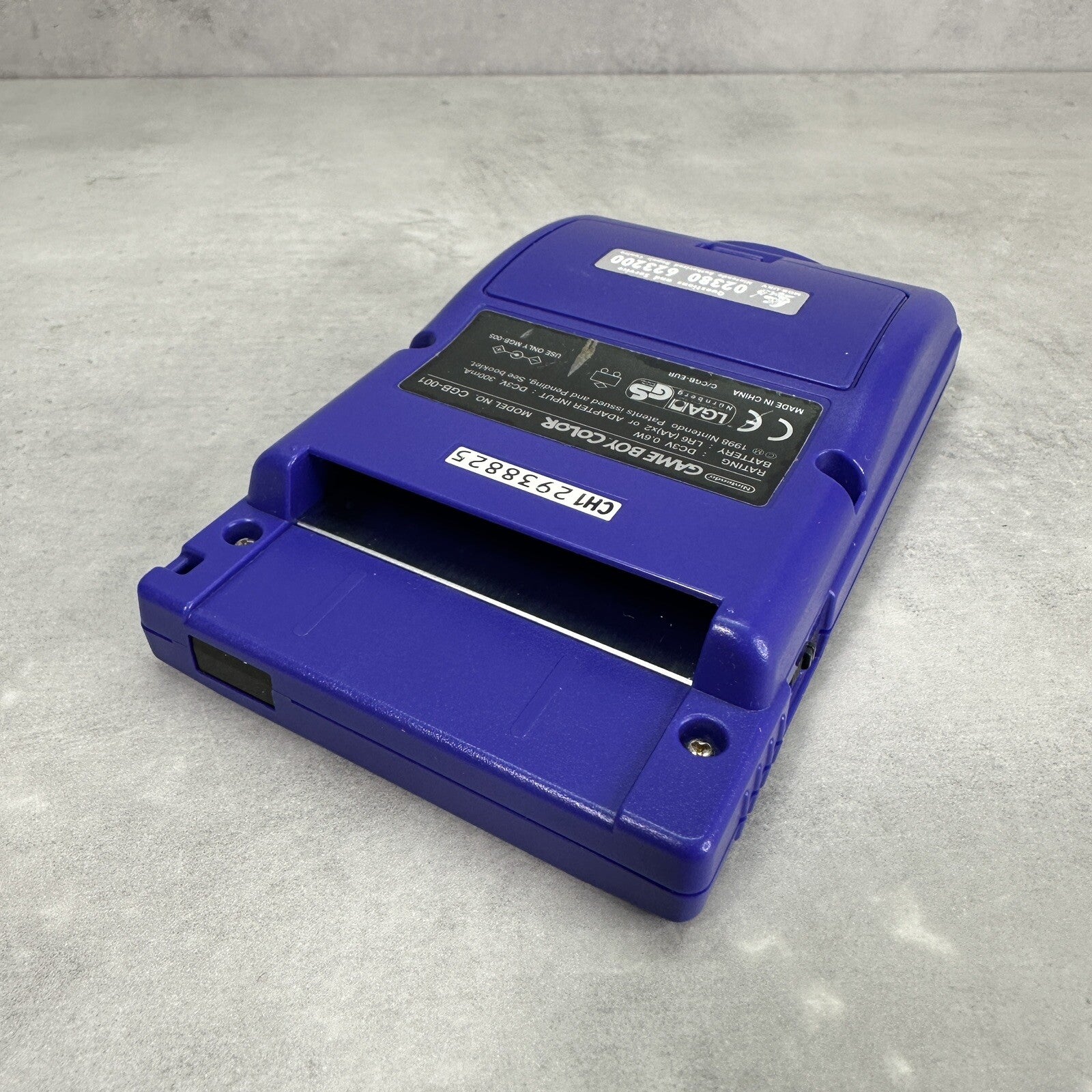 NINTENDO GAME BOY COLOR GBC Jap Viola CONSOLE COMPLETA di Scatola
