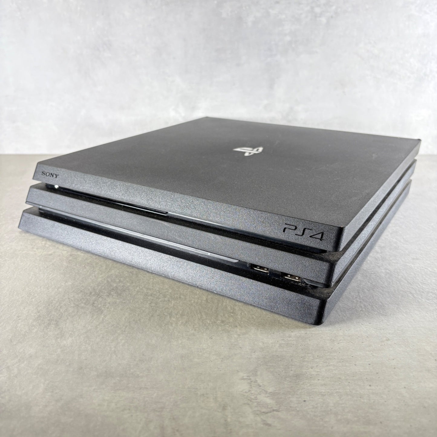PLAYSTATION 4 PRO 1T CONSOLE PS4 CUH-7216B Nero Console + Cavi —FIRMWARE 9.03—