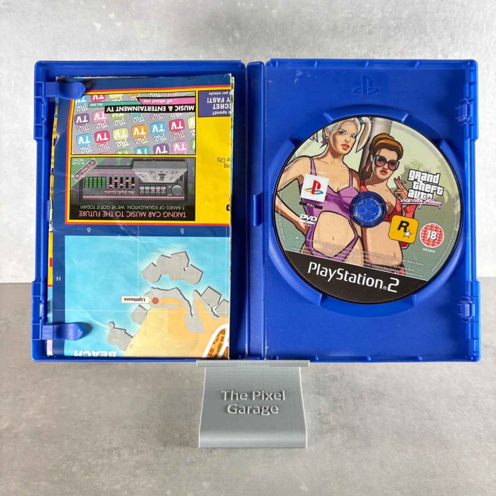 GTA GRAND THEFT AUTO VICE CITY STORIES PLAYSTATION 2 PS2 Multilingue ITA