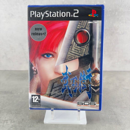 BUJINGAI SWORD MASTER PS2 PAL UK BRAND NEW SEALED PERFECT ORIGINAL 505 GAMES