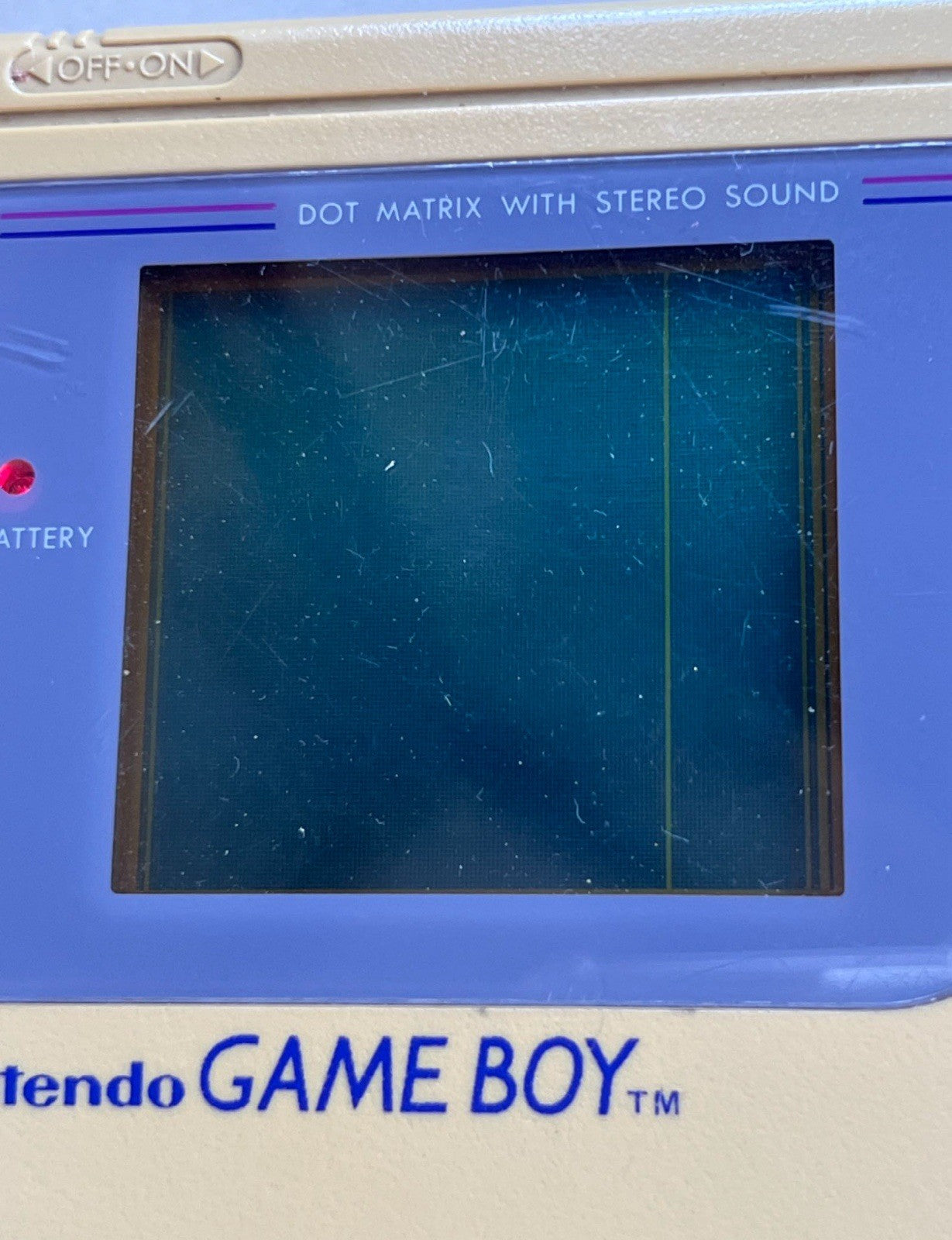 NINTENDO GAME BOY CLASSIC DMG-01 CONSOLE Grigio + Tetris e Libretti