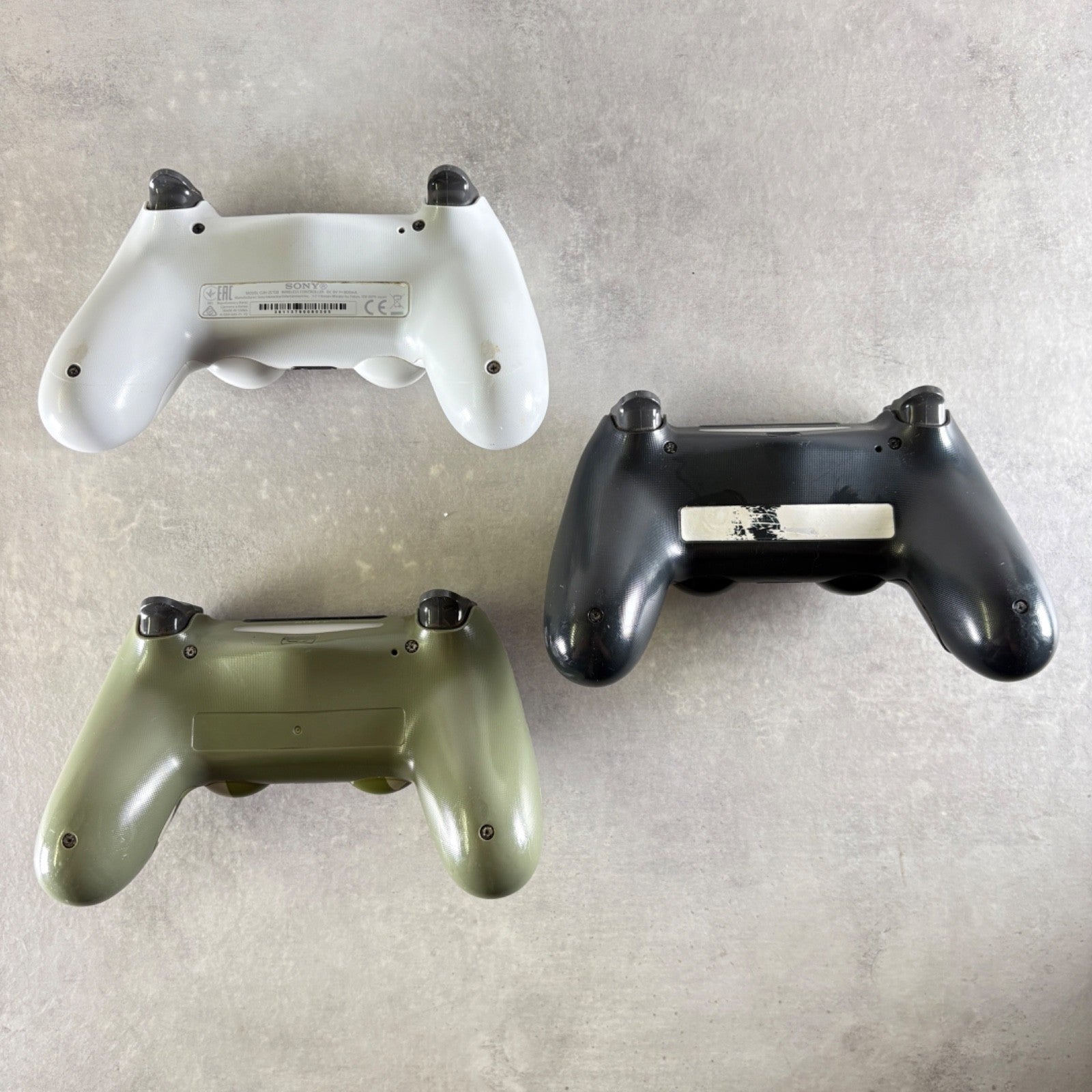 Lotto 3 CONTROLLER PLAYSTATION 4 PS4 DualShock 4 Sony LEGGERE DESCRIZIONE
