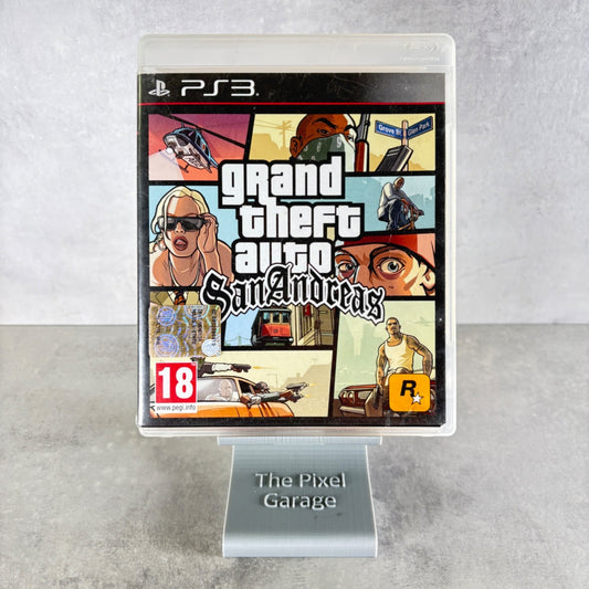 GTA GRAND THEFT AUTO SAN ANDREAS PLAYSTATION 3 PS3 ITA Completo