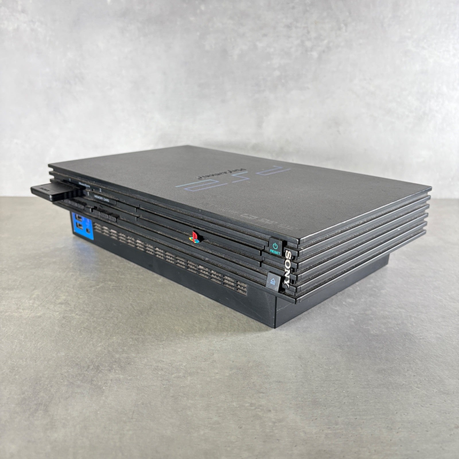 PLAYSTATION 2 CONSOLE Nero PS2 + Cavi