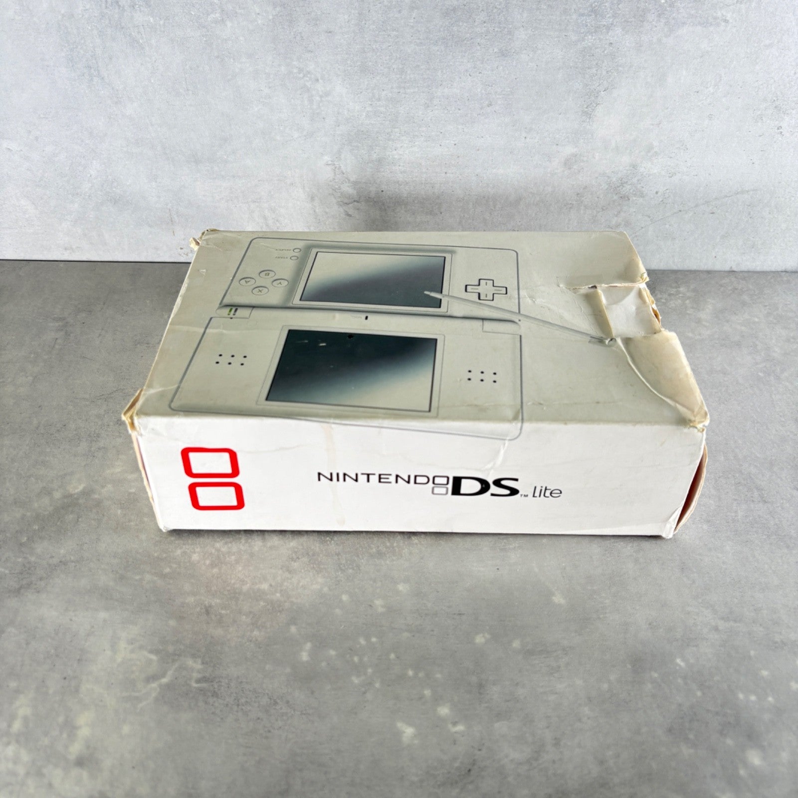 NINTENDO DS LITE CONSOLE Bianco Con Scatola