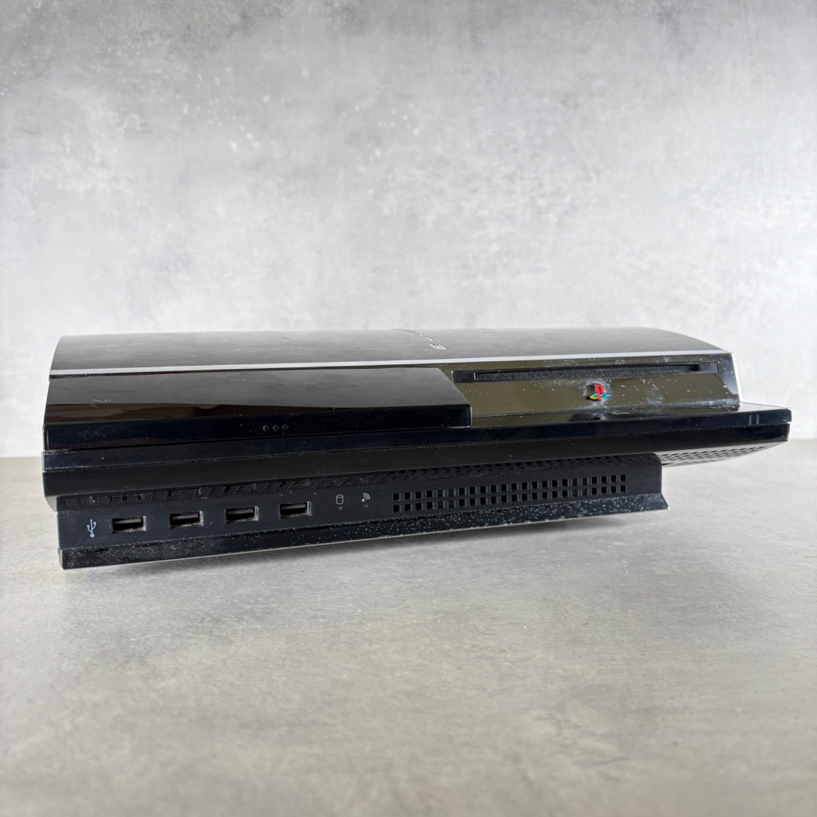 PLAYSTATION 3 RETROCOMPATIBILE Nero Sony PS3 60GB Con Cavi + CONTROLLER