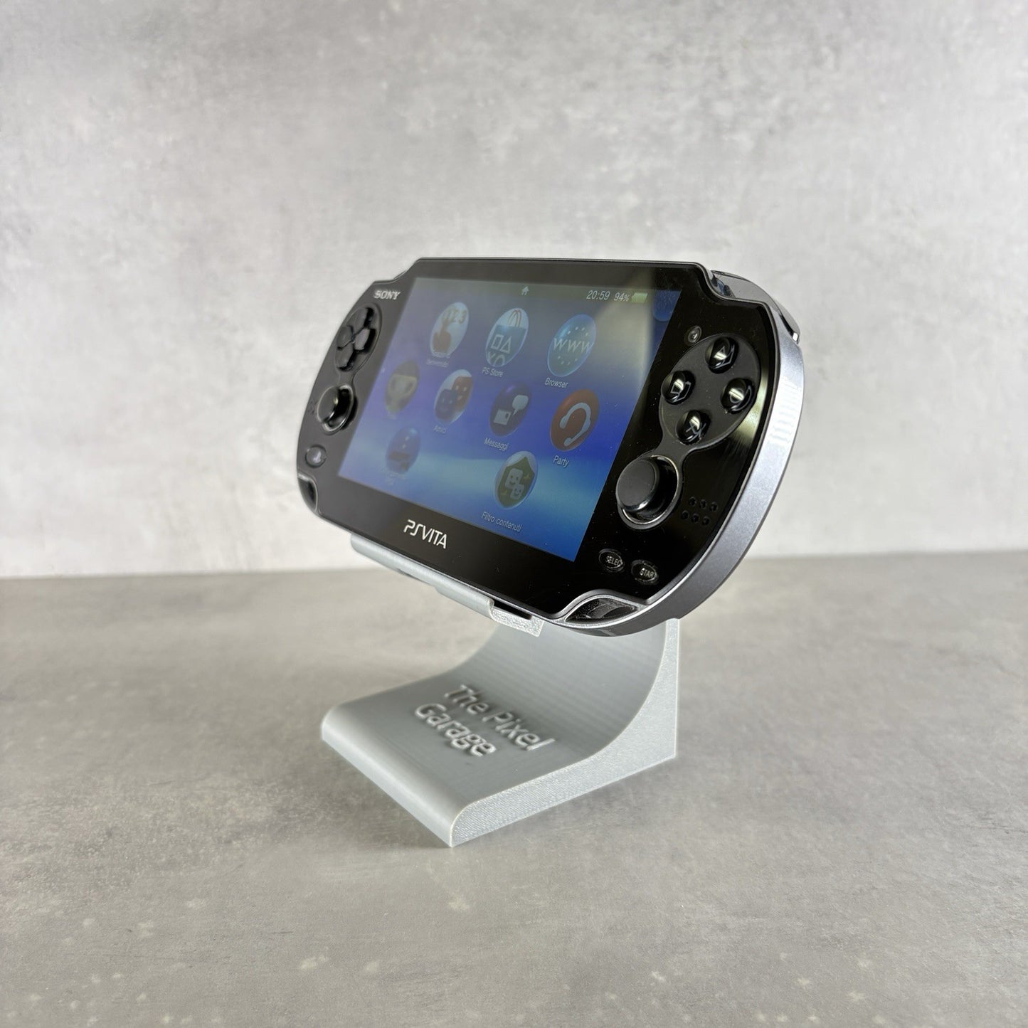 Sony PS VITA OLED PCH-1004 CONSOLE + Caricatore Mod Con Giochi