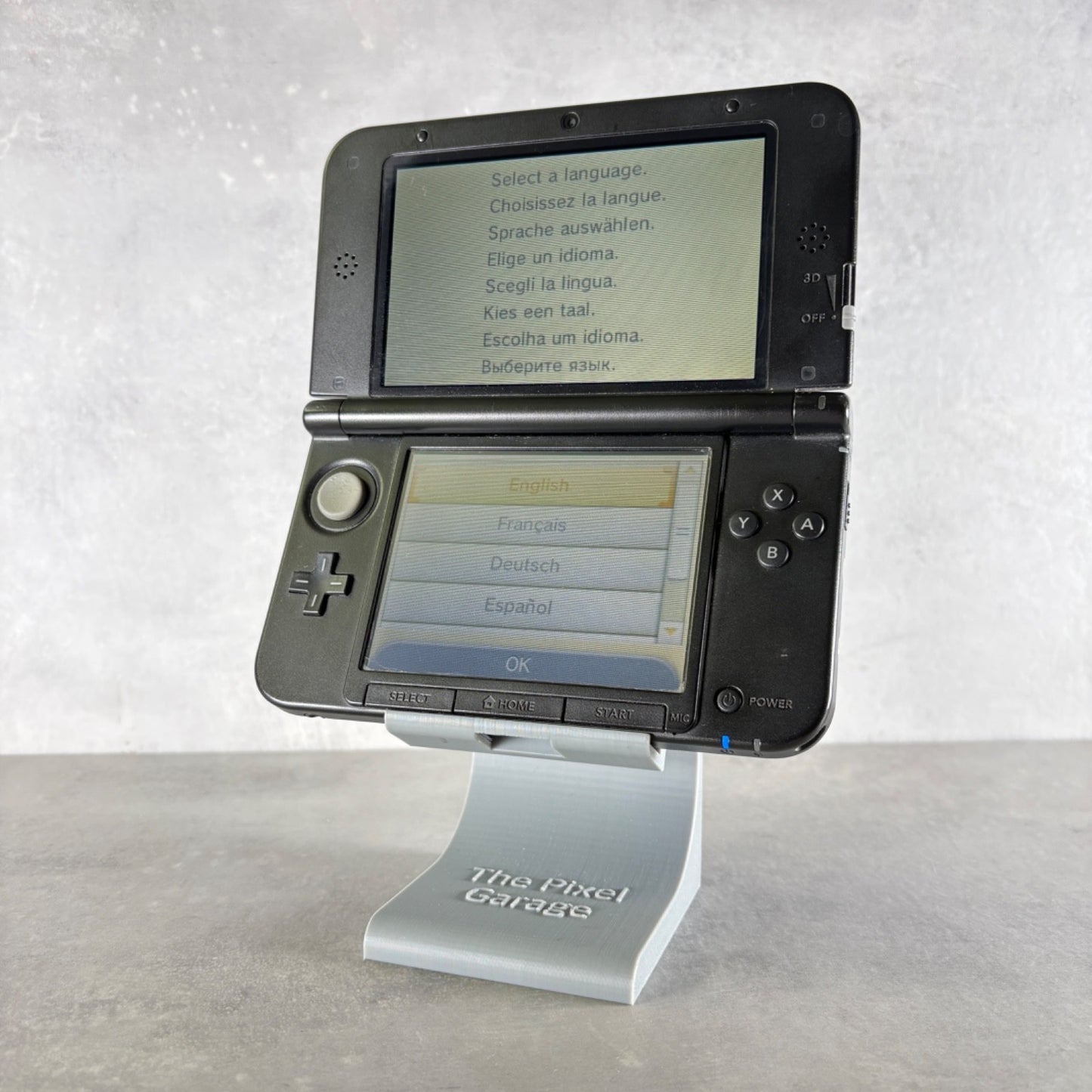 NINTENDO 3DS XL CONSOLE Blu + Caricatore
