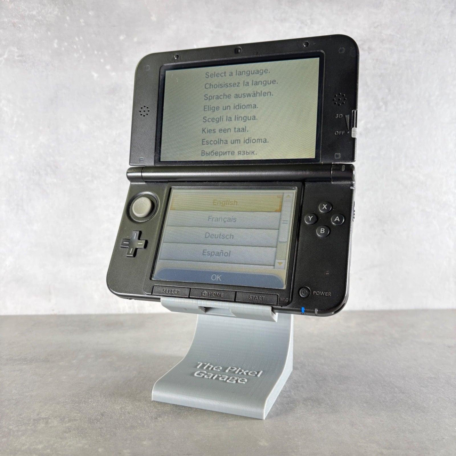 NINTENDO 3DS XL CONSOLE Blu + Caricatore