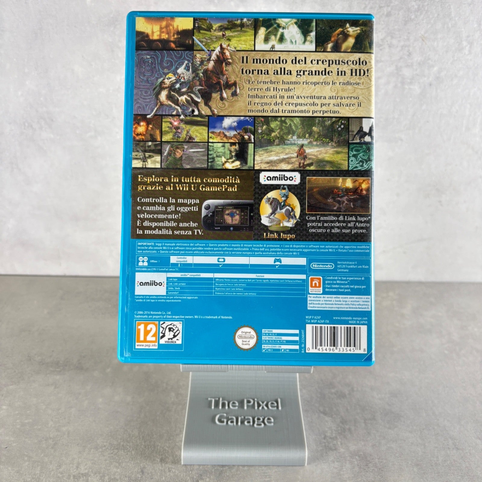 THE LEGEND OF ZELDA TWILIGHT PRINCESS HD NINTENDO WII U ITA Completo