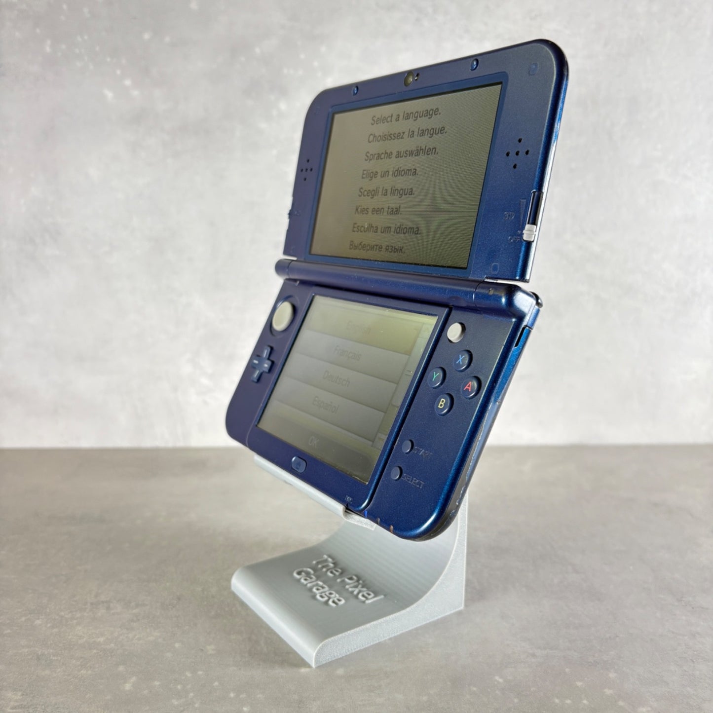 NEW NINTENDO 3DS XL CONSOLE Blu + Caricatore