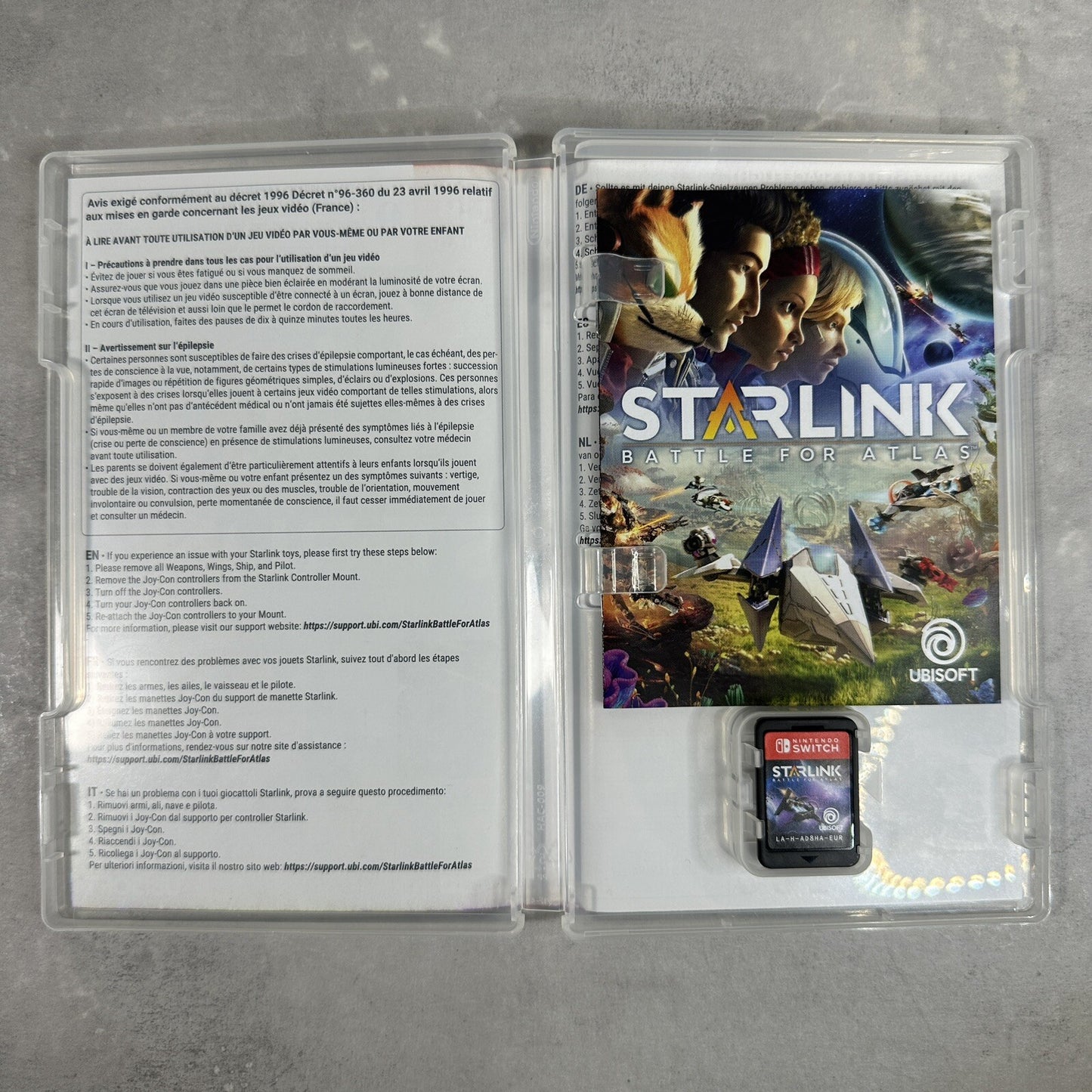 STARLINK BATTLE FOR ATLAS STARTER PACK NINTENDO SWITCH Completo  