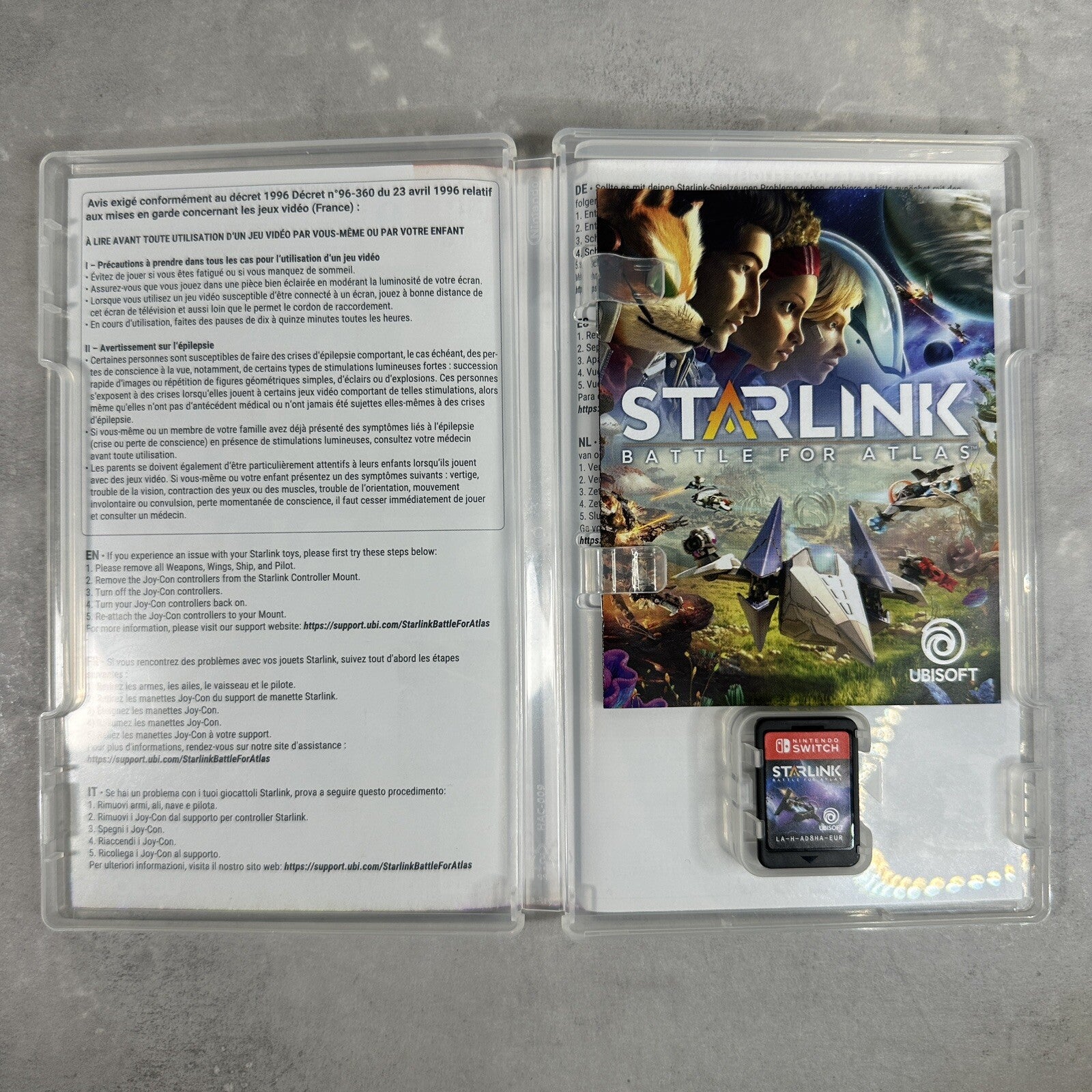 STARLINK BATTLE FOR ATLAS STARTER PACK NINTENDO SWITCH Completo  