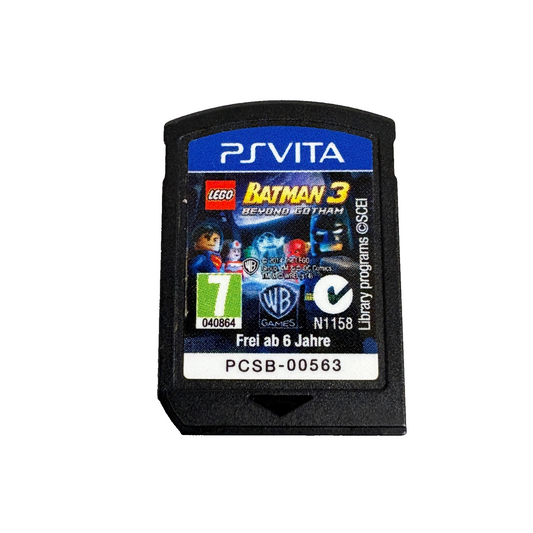 BATMAN 3 + THE LEGO MOVIE VIDEOGAME + STAR WARS Sony PS VITA ITA Solo Cartucce