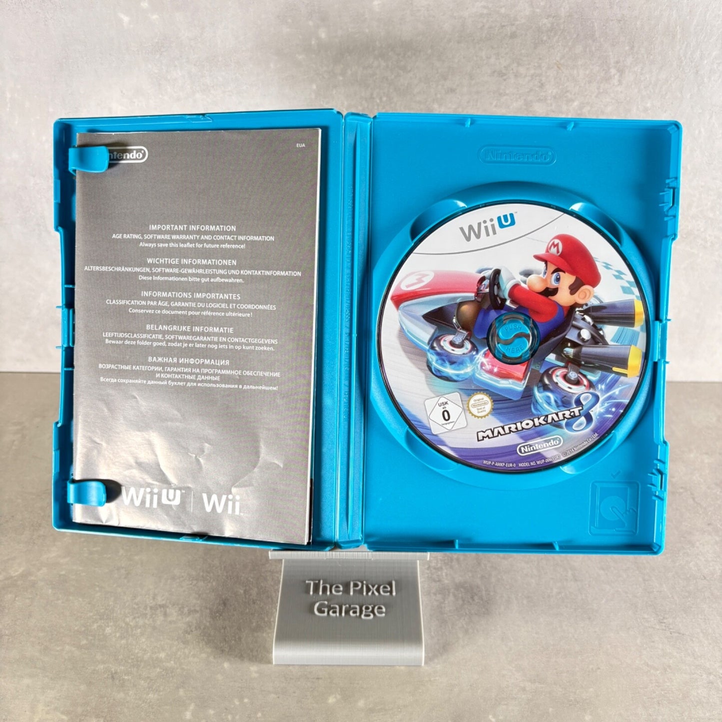 MARIO KART 8 NINTENDO WII U Multilingue (ITA) Completo + Volante