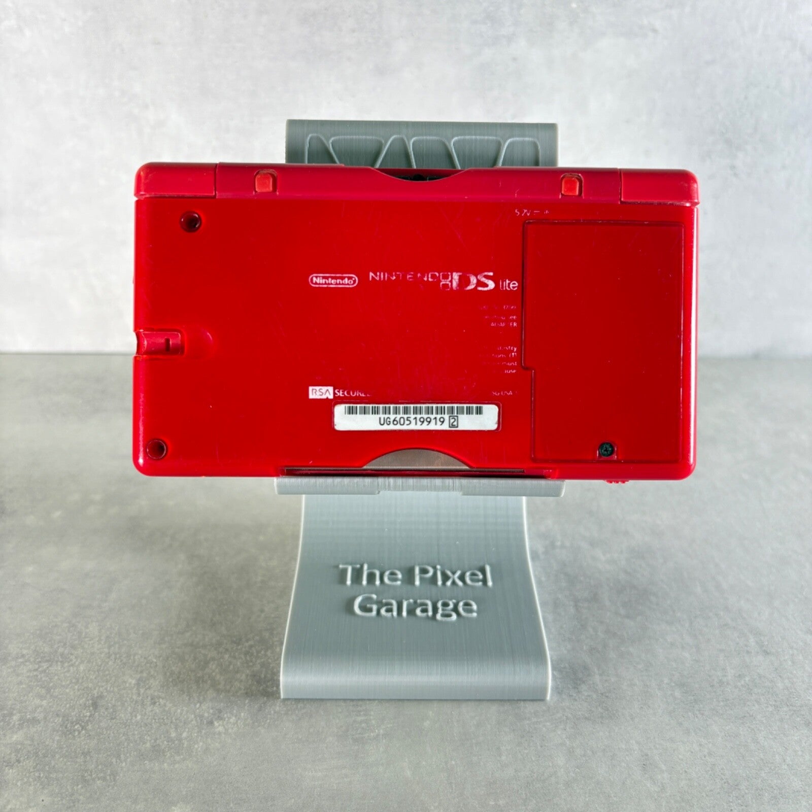 NINTENDO DS LITE CONSOLE Rosso Con CARICATORE