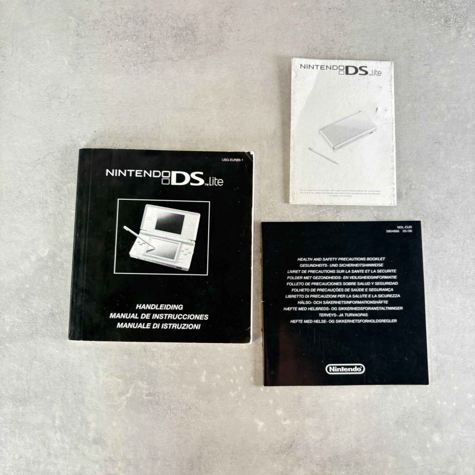NINTENDO DS LITE CONSOLE Bianco Con Scatola