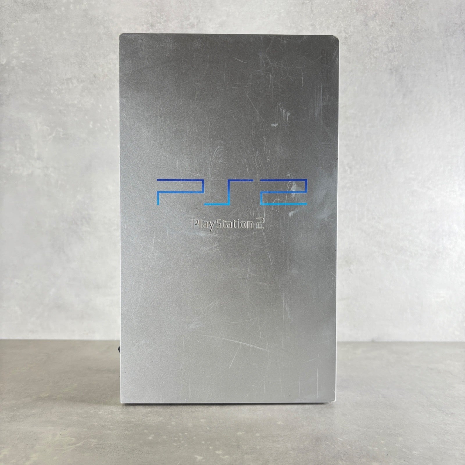 PLAYSTATION 2 CONSOLE Argento PS2 Solo Console