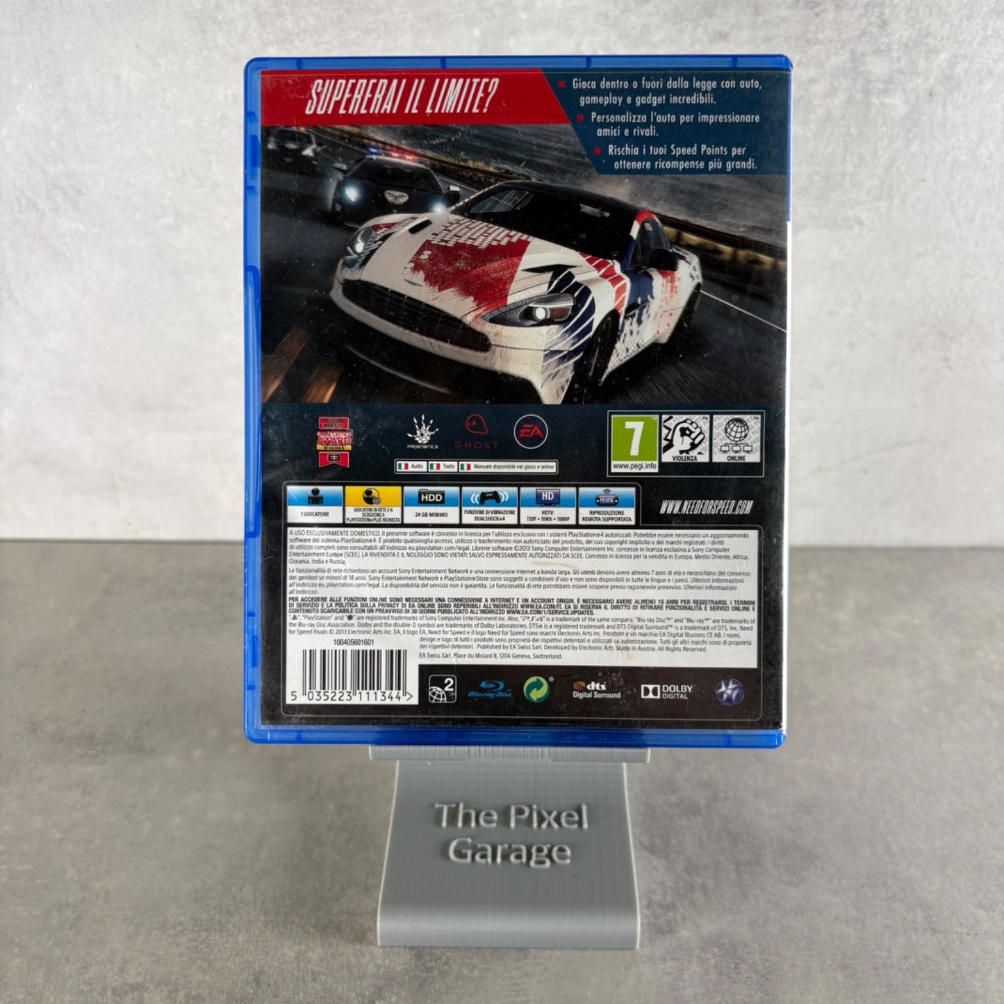 NEED FOR SPEED RIVALS PLAYSTATION 4 PS4 ITA Completo